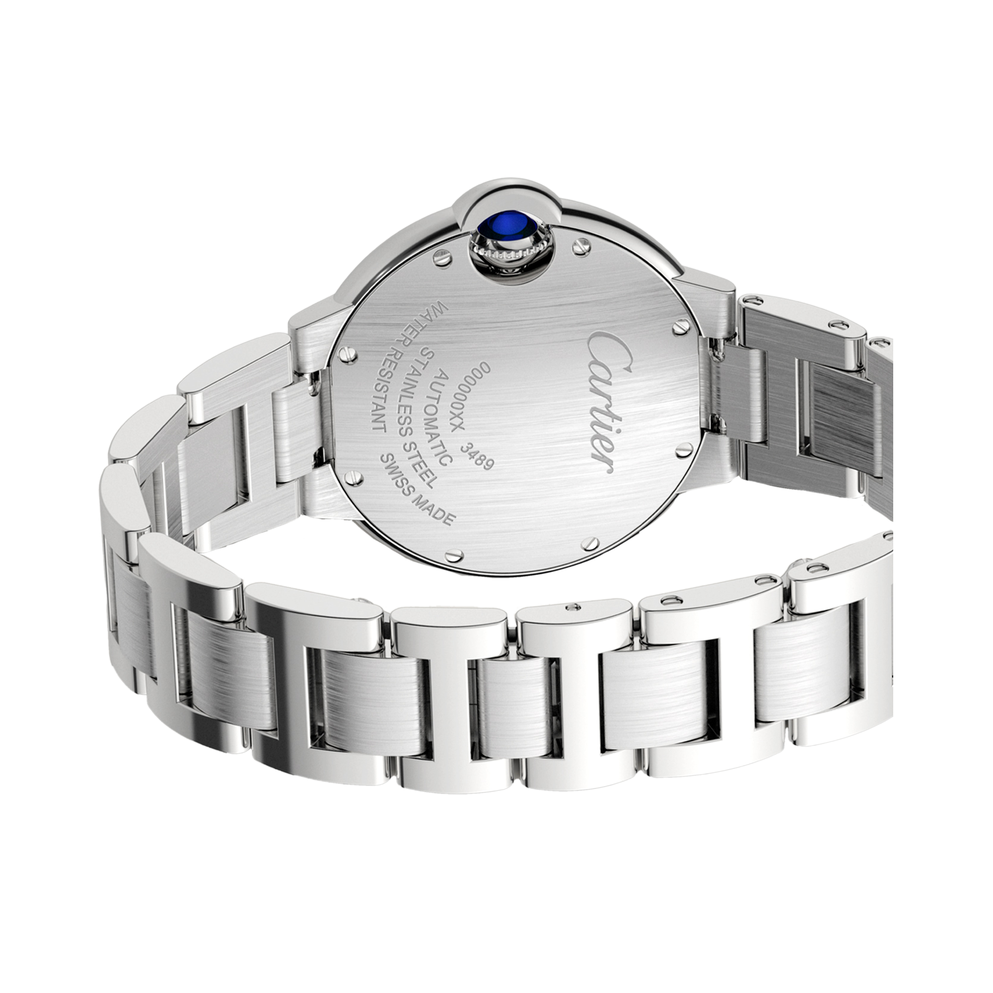 Cartier Ballon Bleu de Cartier 33mm, Silver Dial, Roman Numerals_3