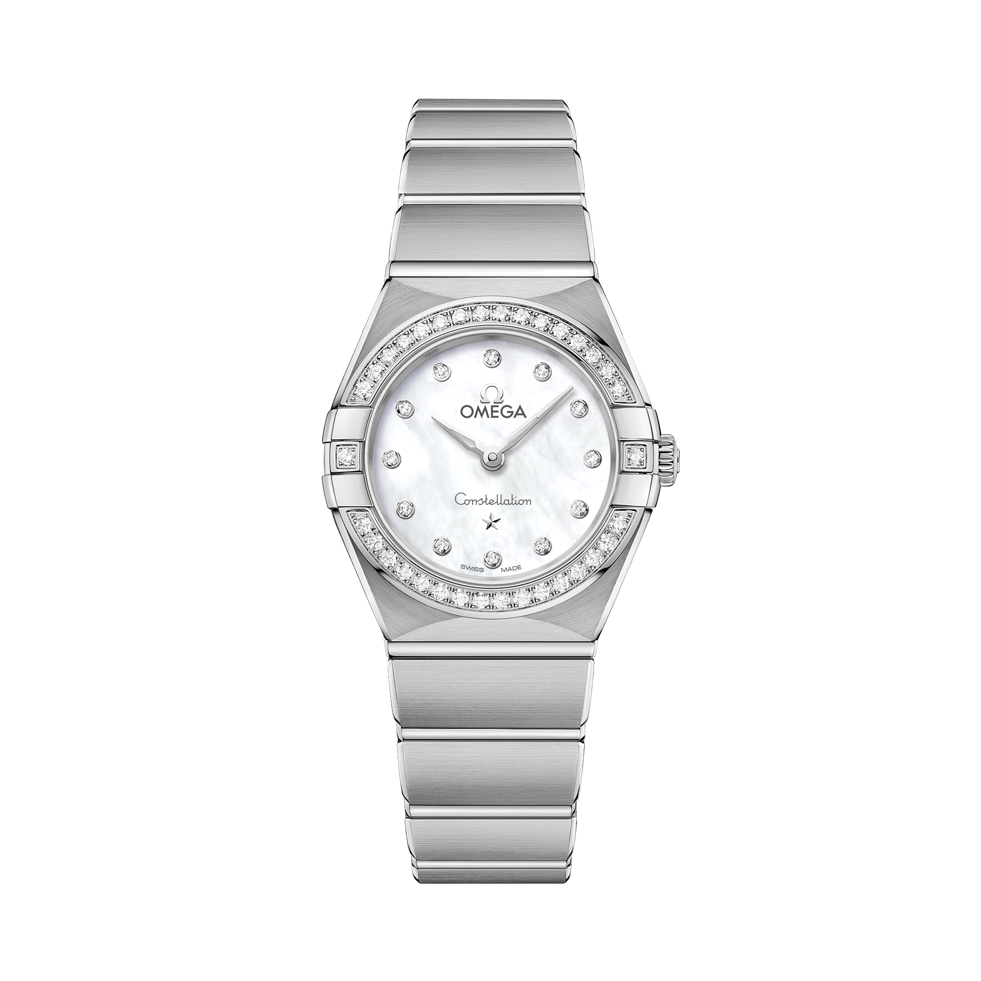 OMEGA Constellation 25mm, Mother of Pearl Dial, Diamond Numerals_1