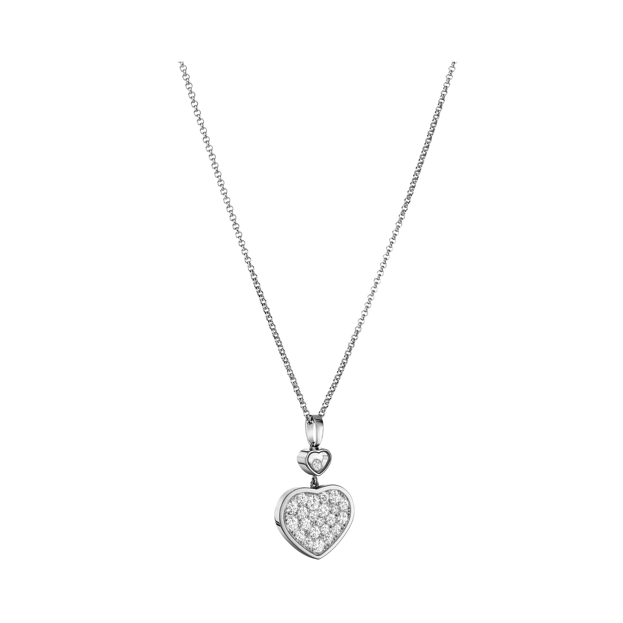 Chopard Happy Hearts Pendant Brilliant Cut, Pave Set_3