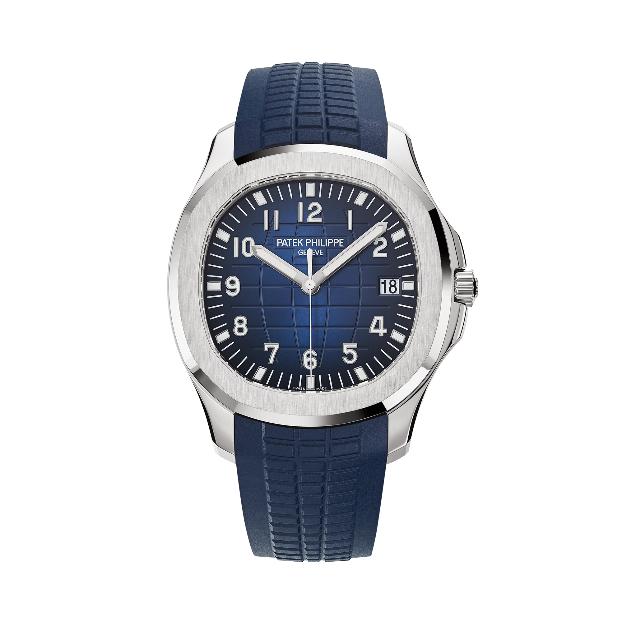 Patek Philippe Aquanaut 42.2mm, Blue Dial, Arabic Numerals_1