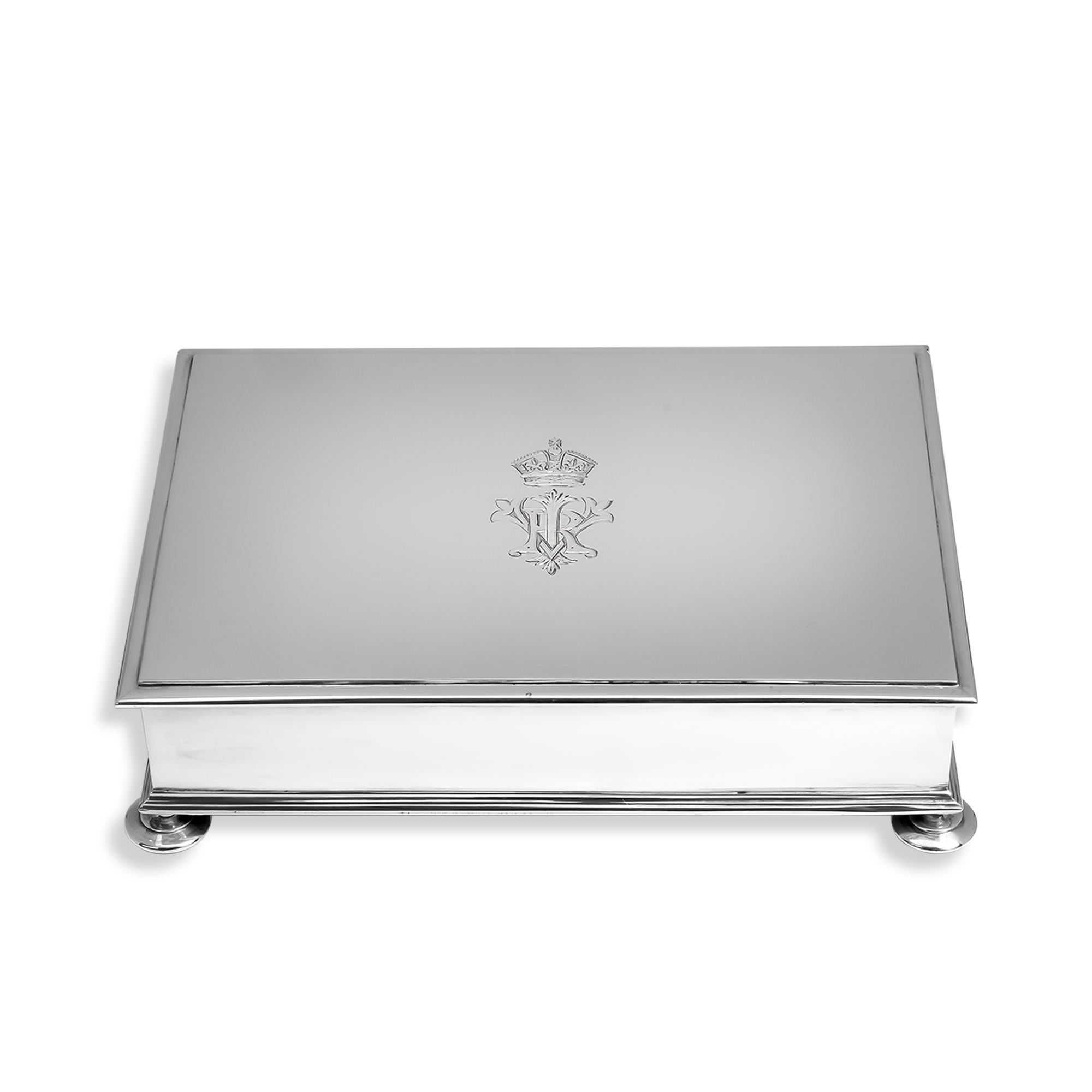 Queen Victoria's Silver Desk Box _1