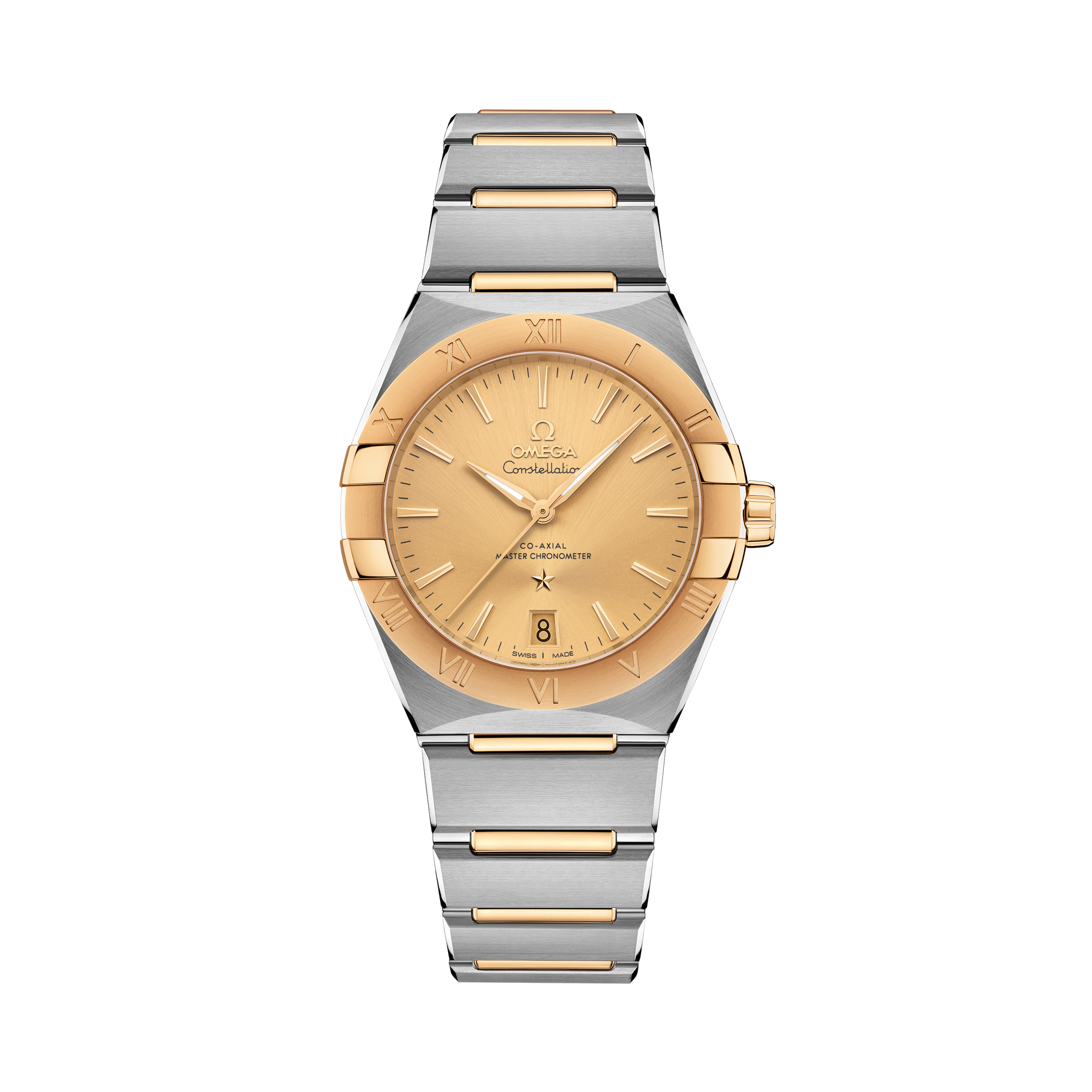 OMEGA Constellation 36mm, Champagne Dial, Baton Numerals_1