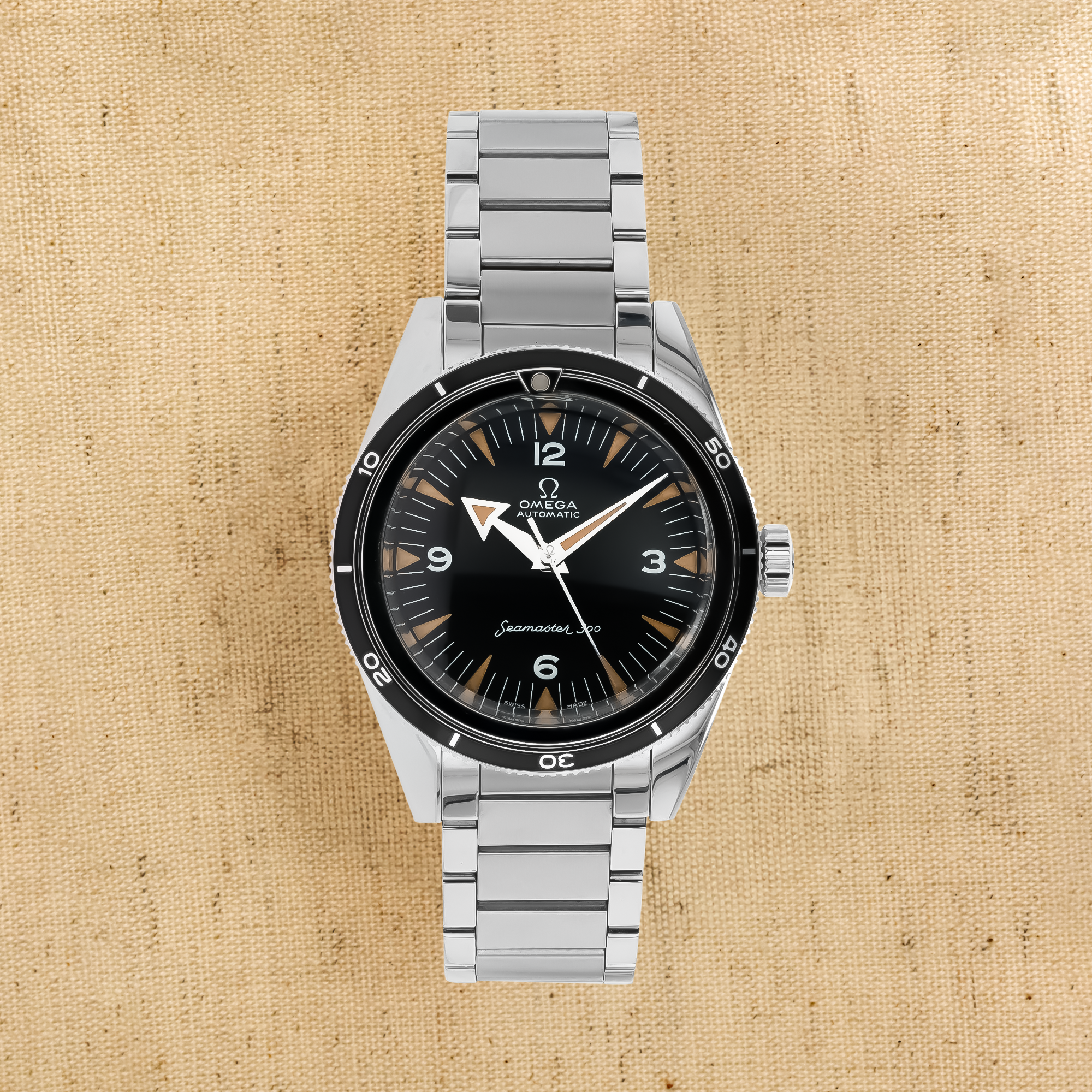 OMEGA Seamaster 300 'The 1957 Trilogy' 39mm, Black Dial, Baton Numerals_1