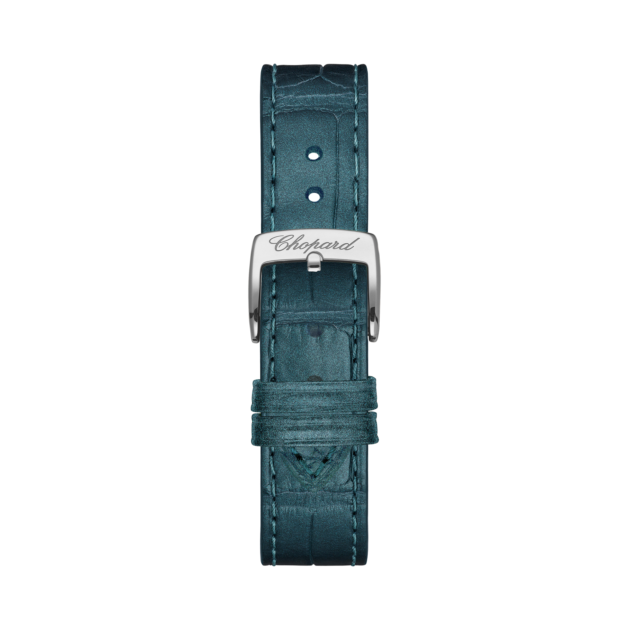 Chopard Happy Sport 30mm, Teal Dial, Roman/Baton Numerals_5