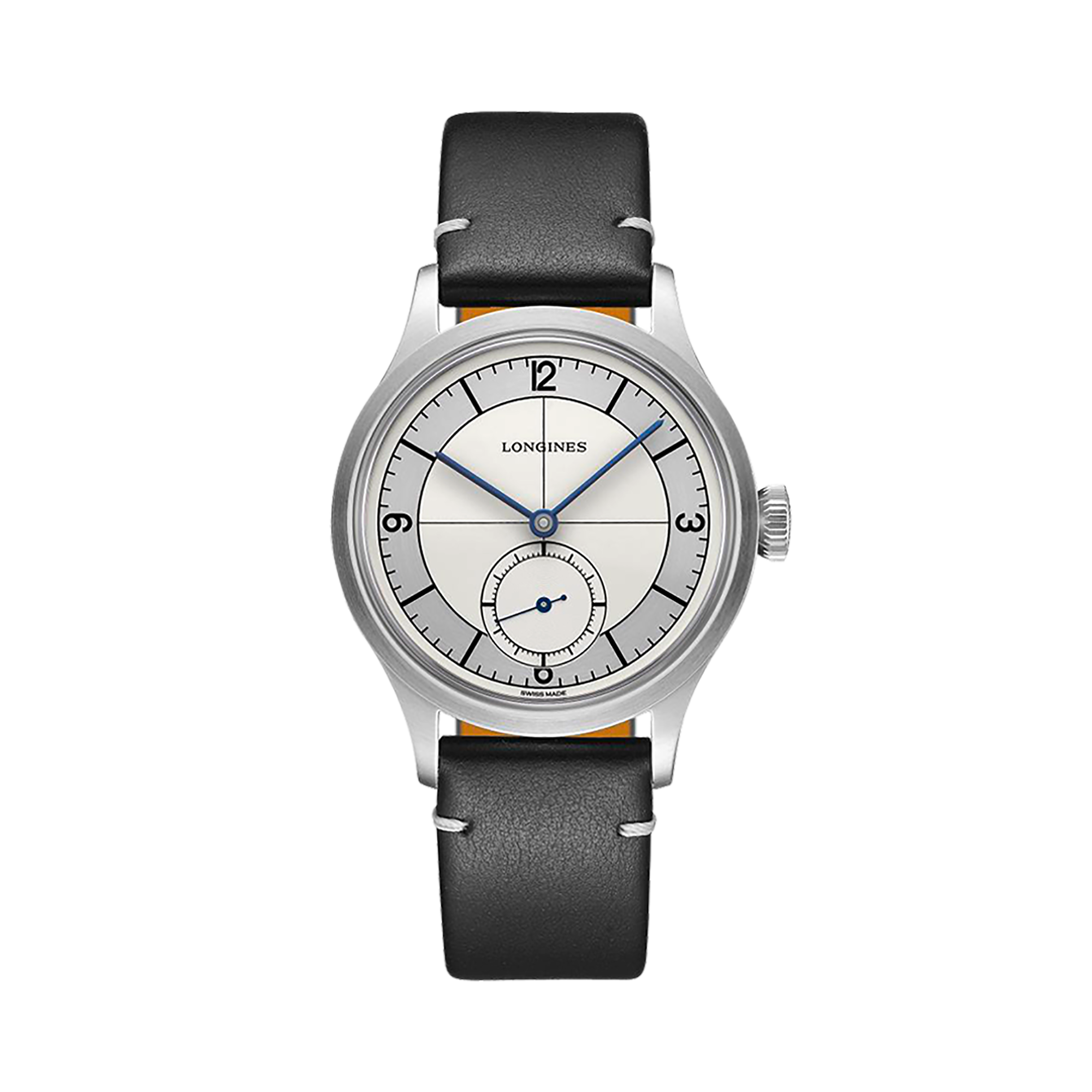 Longines Heritage Classic 38.5mm, Silver Dial, Arabic/Baton Numerals_1