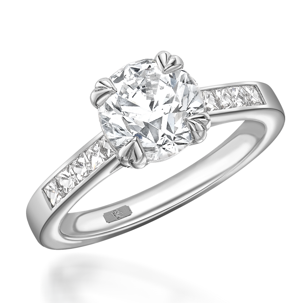 Gatsby 1.71ct Diamond Solitaire Ring Brilliant cut, Claw set_1