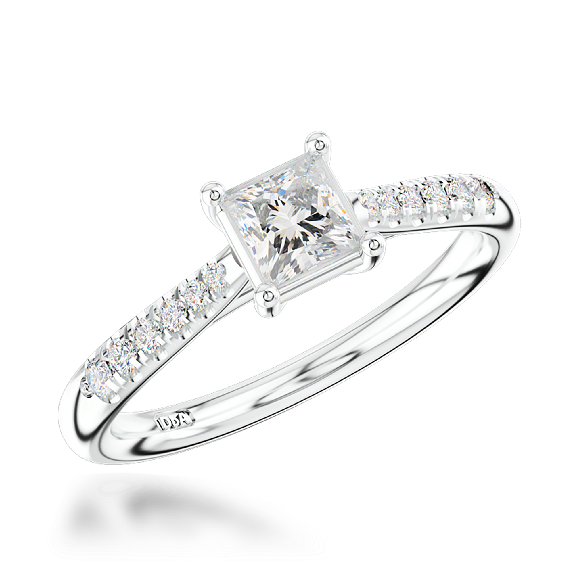 Celestial 0.50ct Diamond Ring Princess Cut, Claw Set_1