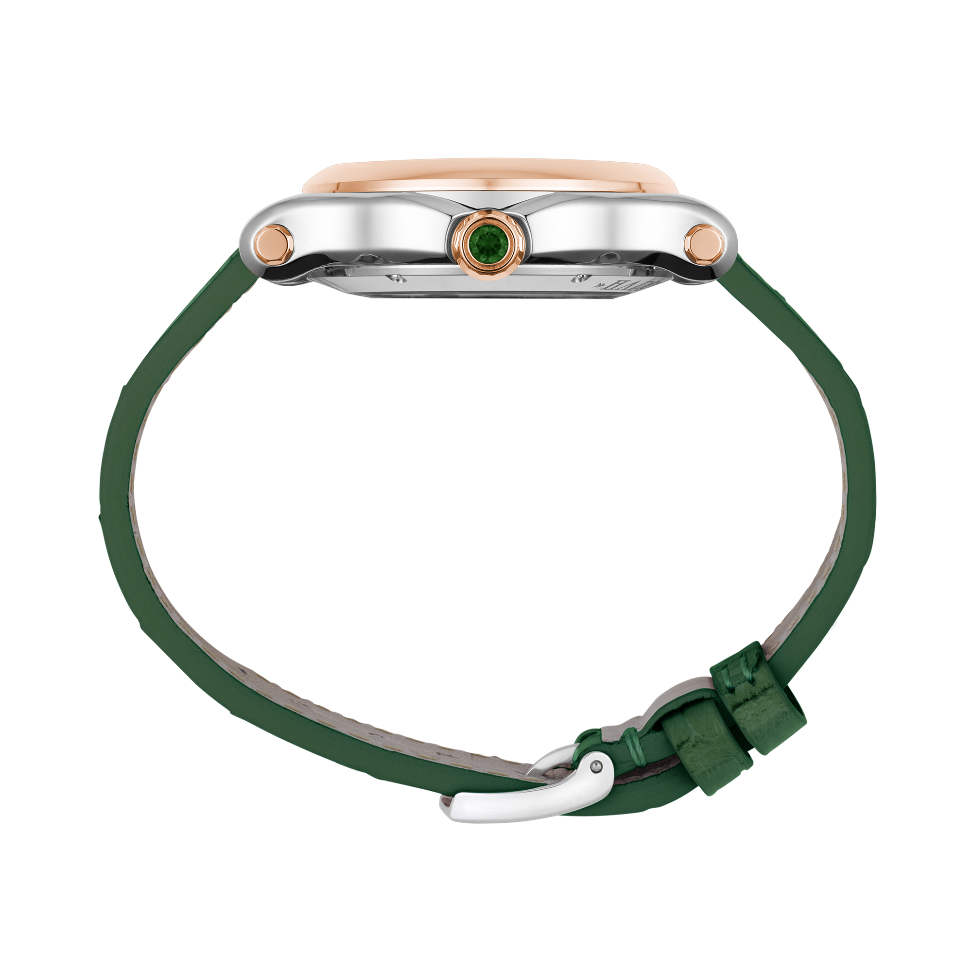 Chopard Happy Sport 36mm, Green Dial, Roman/Baton Numerals_3