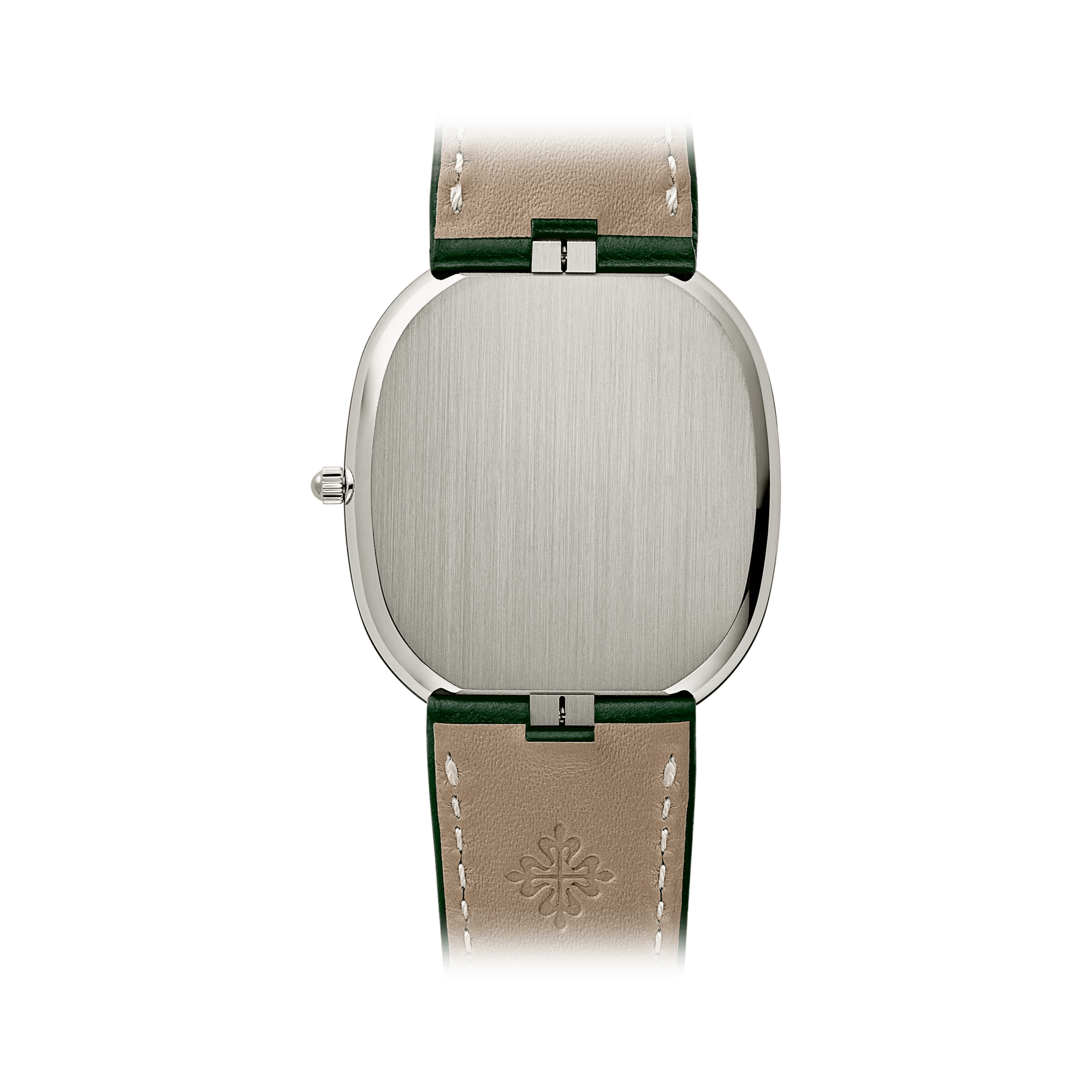 Patek Philippe Golden Ellipse 34.5mm, Olive Green Dial, Baton Numerals_2