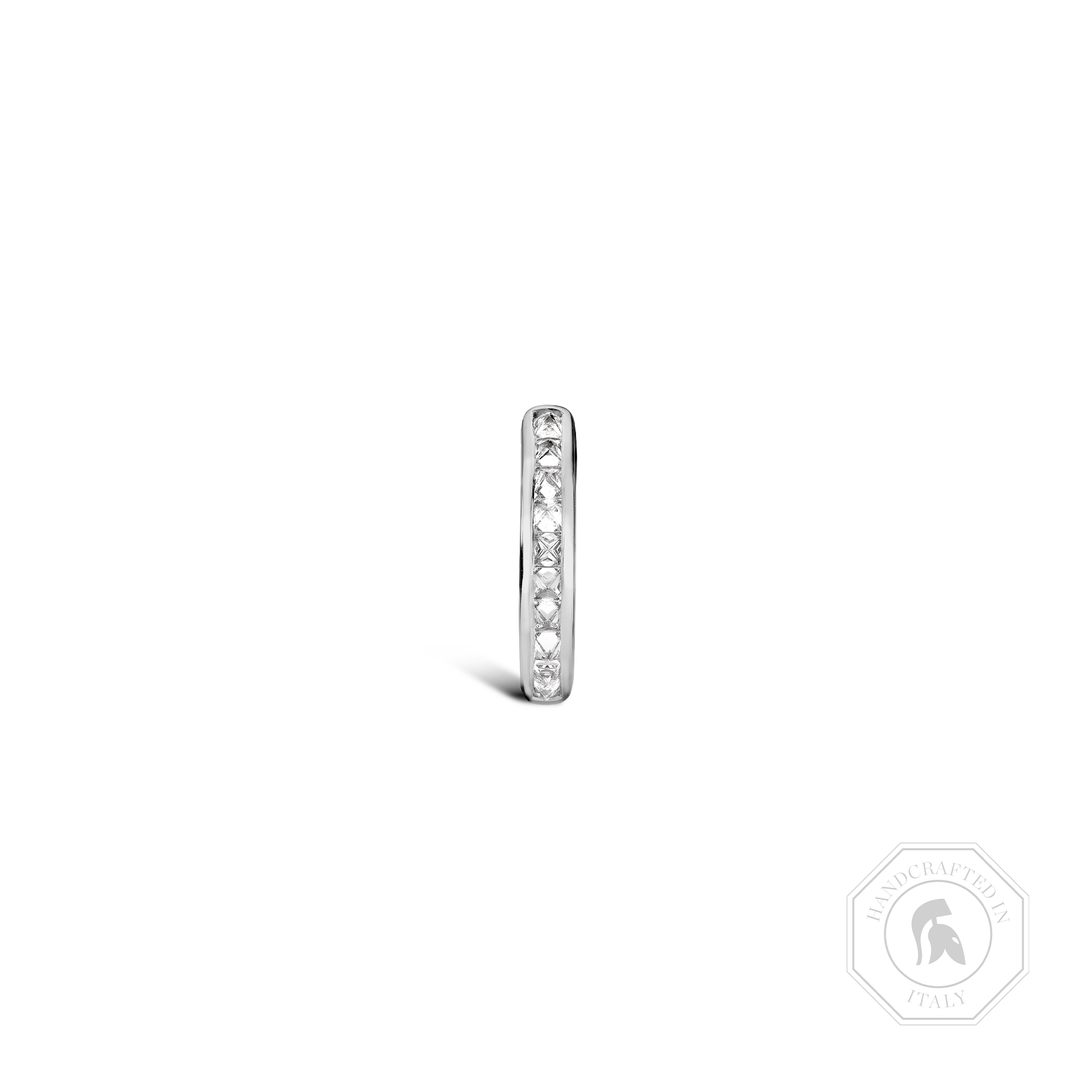 RockChic Diamond Hoop Earring Princess Cut_1