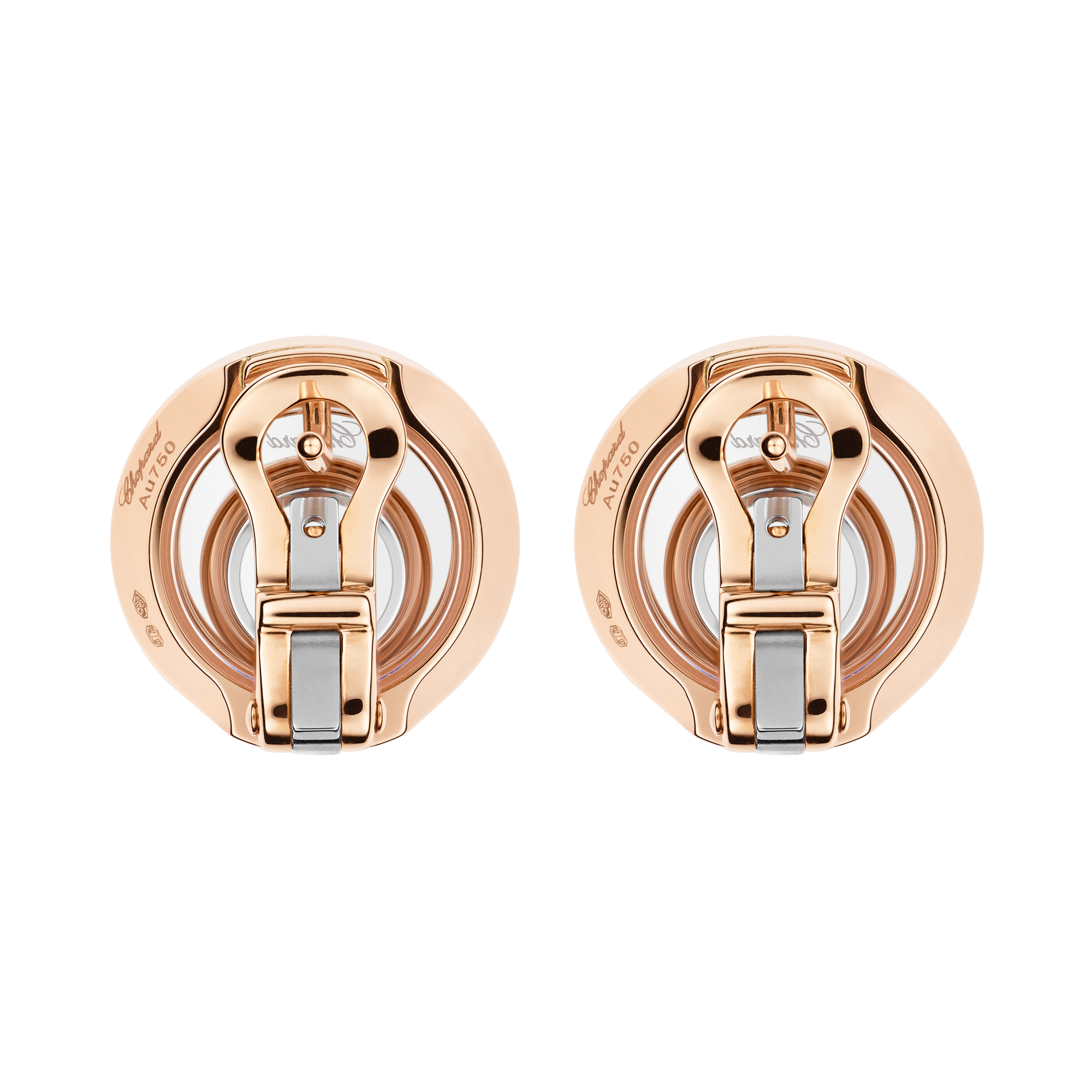 Chopard Happy Spirit Earrings Brilliant Cut, Rub Over Set_3