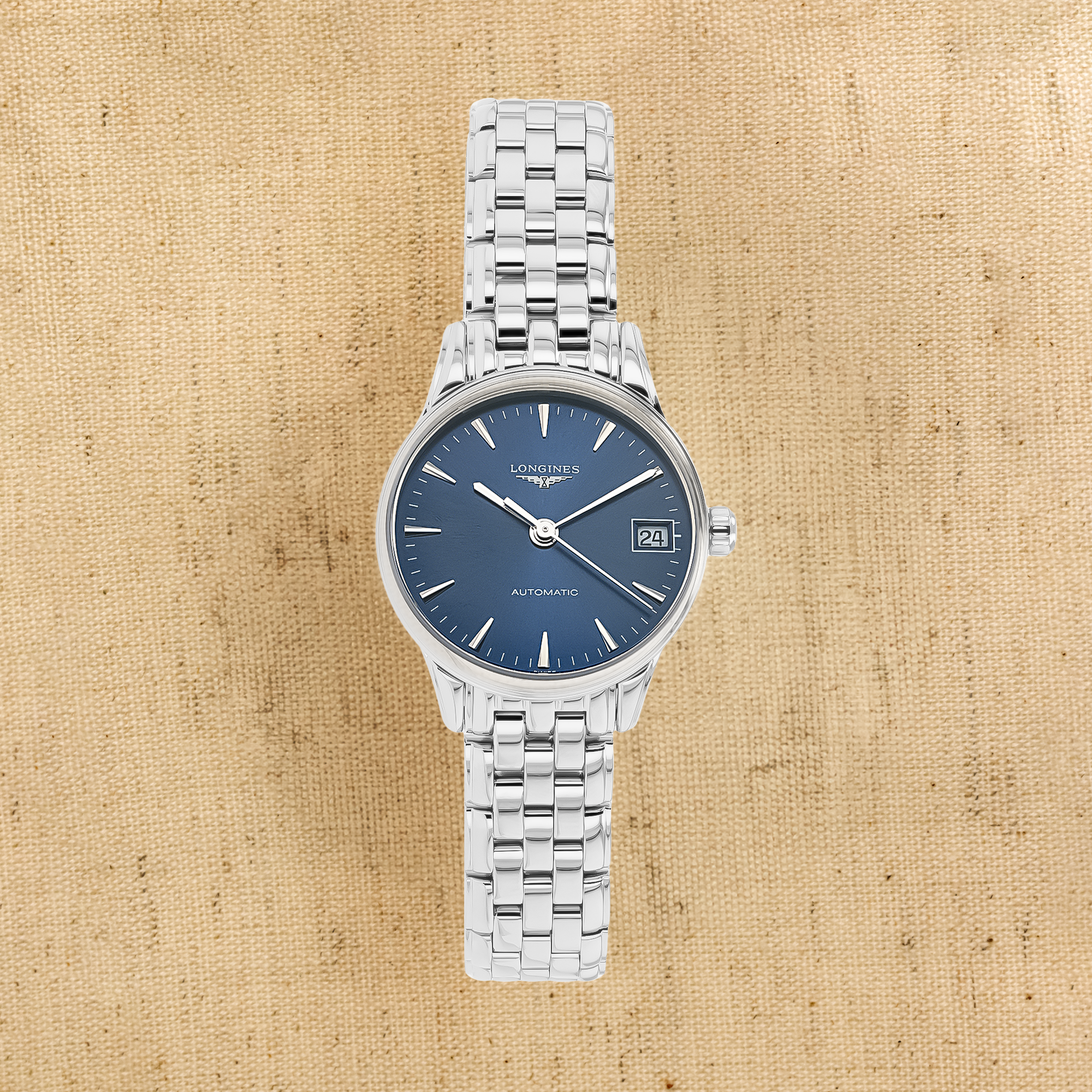 Pre-Owned Longines Flagship 26mm, Blue Dial, Baton Numerals_1