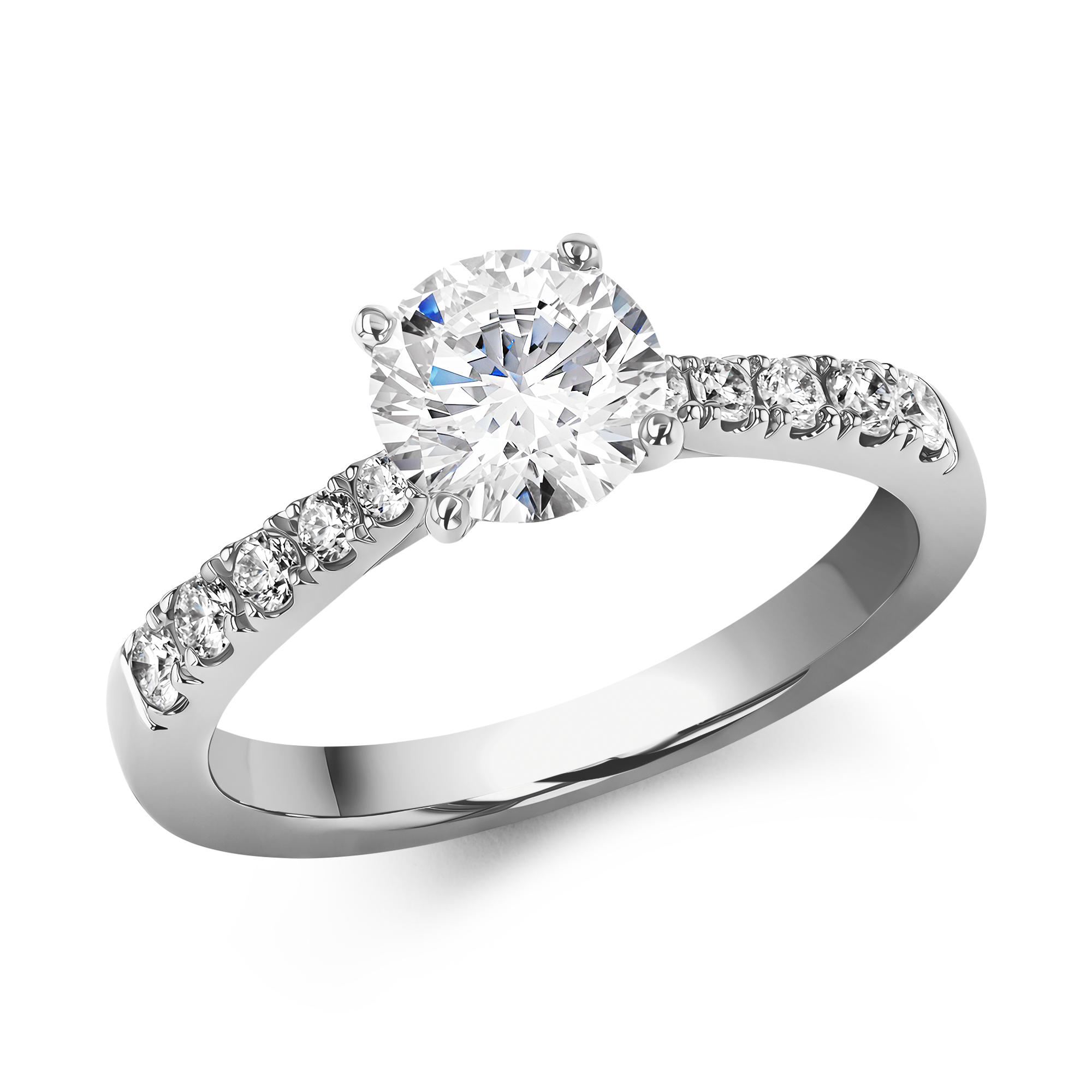 Celestial 1.00ct Diamond Solitaire Ring Brilliant cut, Claw set_1