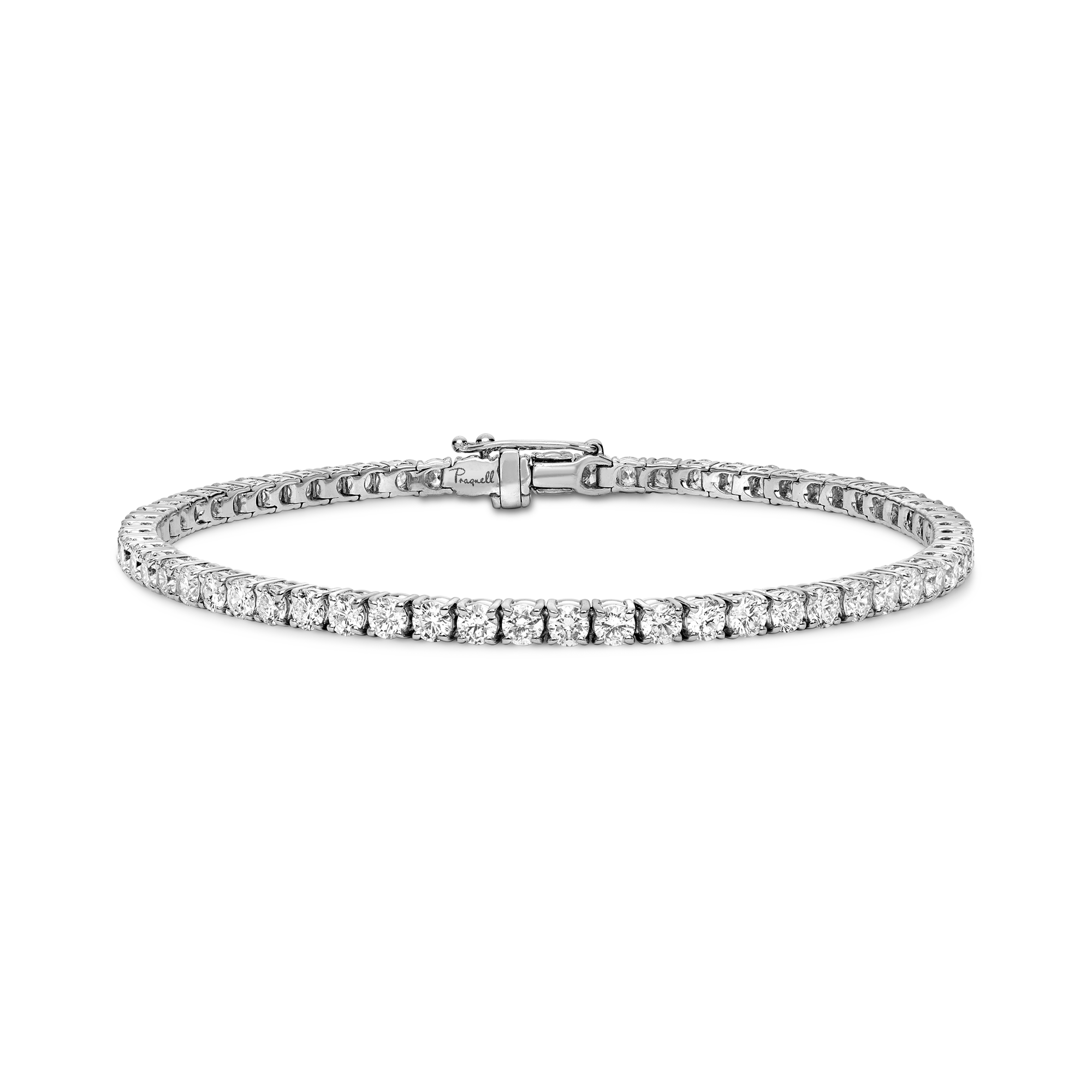 Brilliant Cut Diamond Line Bracelet Brilliant cut, Claw set_1