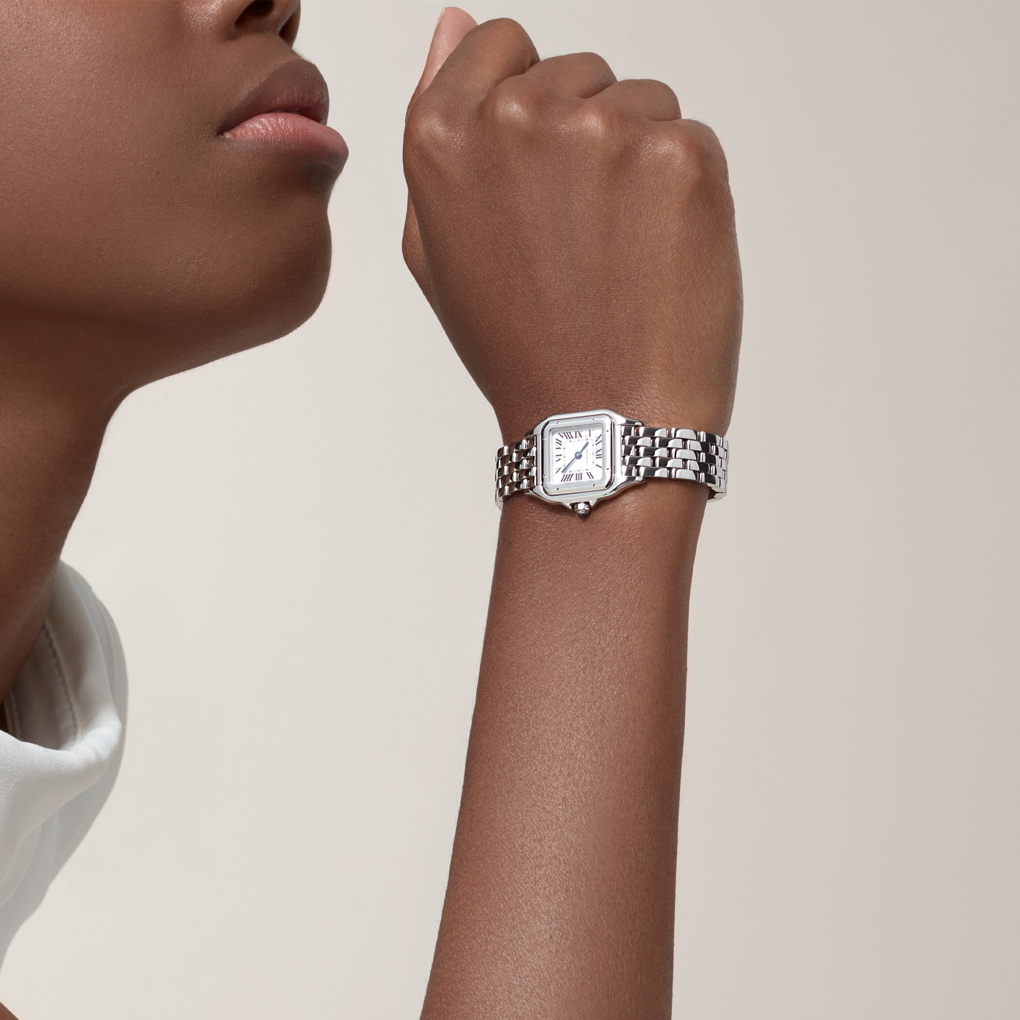 Cartier Panthère de Cartier Small, Silver Dial, Roman Numerals_10