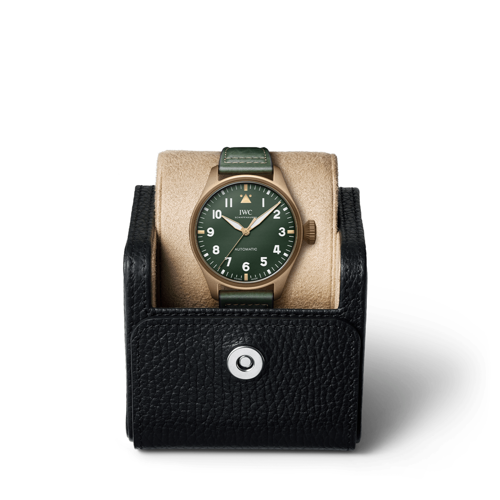 IWC Big Pilot's 43 Spitfire 43mm, Green Dial, Arabic Numerals_5