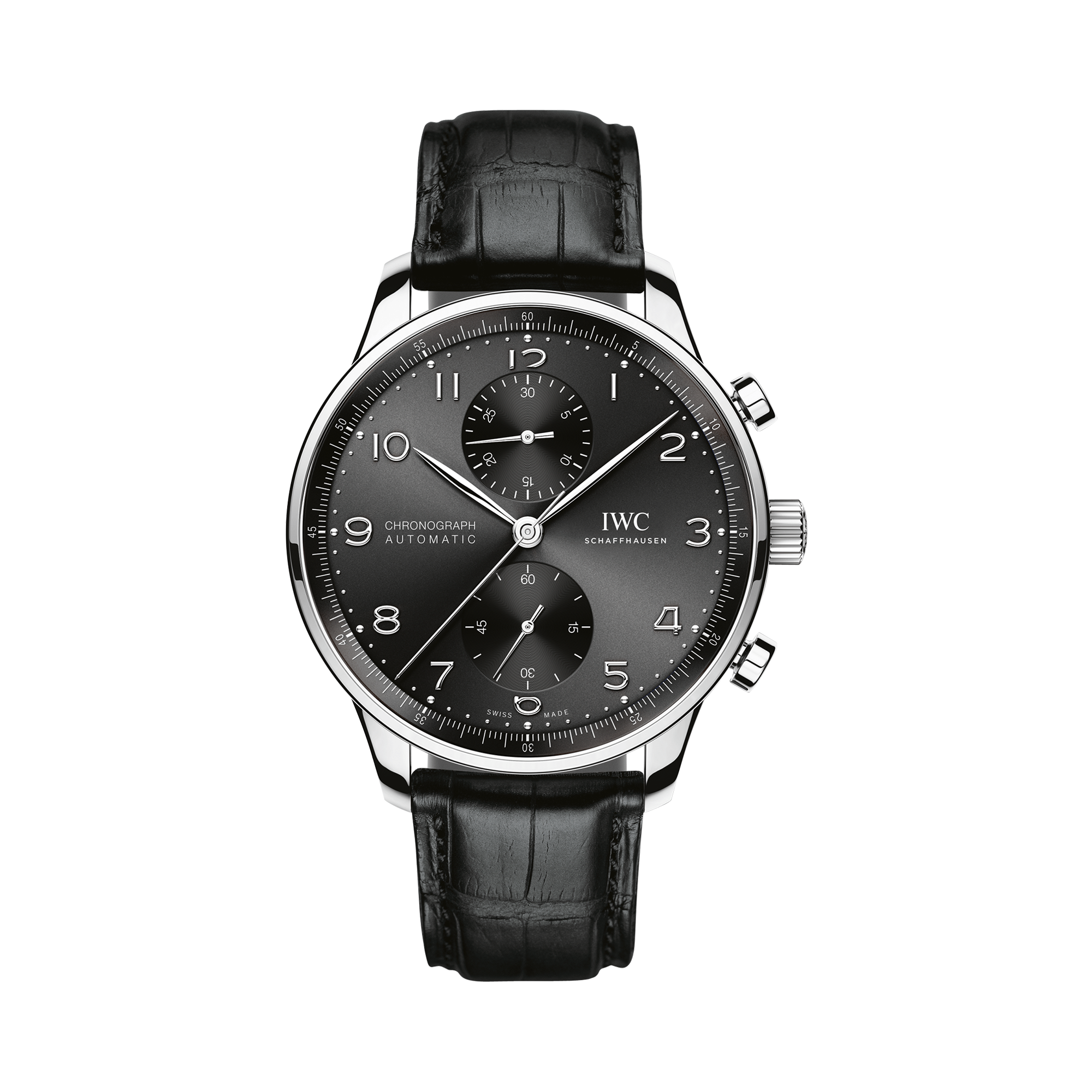 Portugieser Chronograph 41mm, Black Dial, Arabic Numerals_1