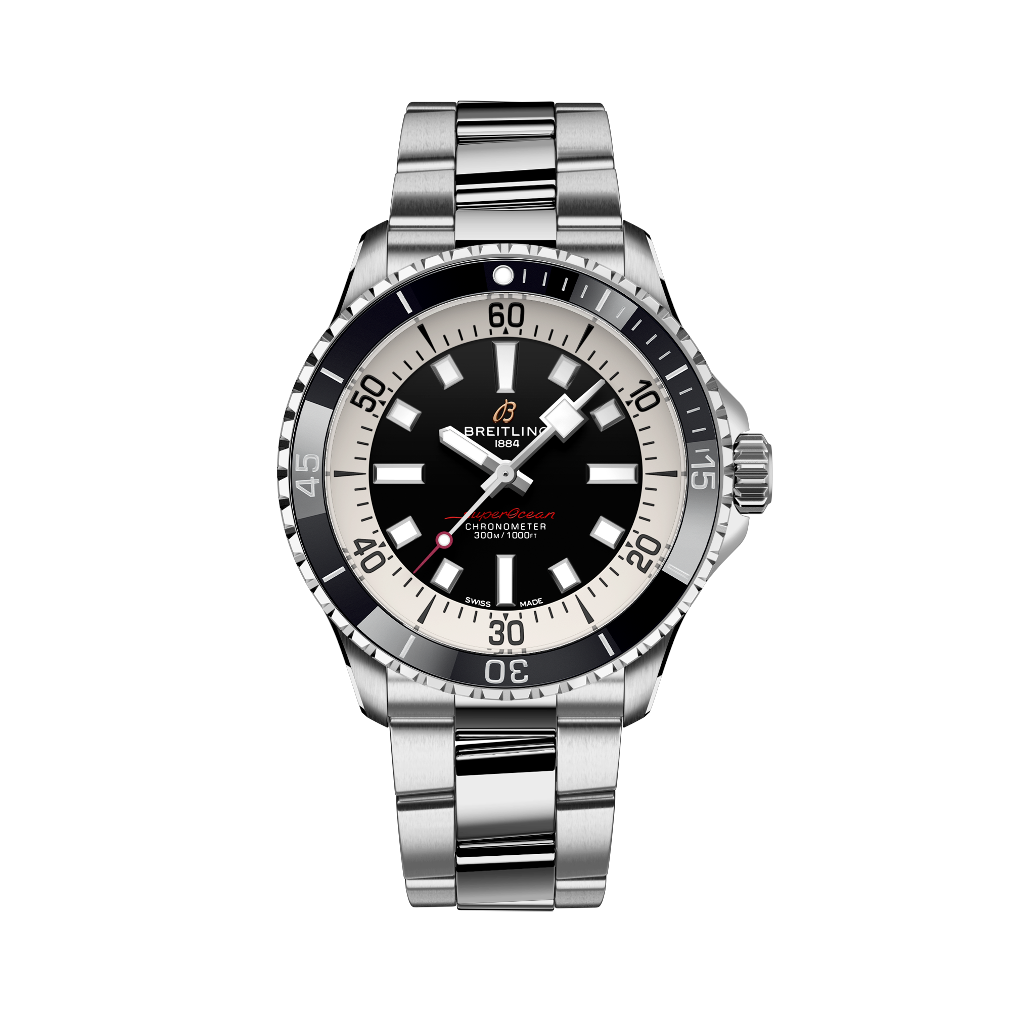 Breitling Superocean Automatic 42 42mm, Black Dial, Arabic & Baton Numerals_1