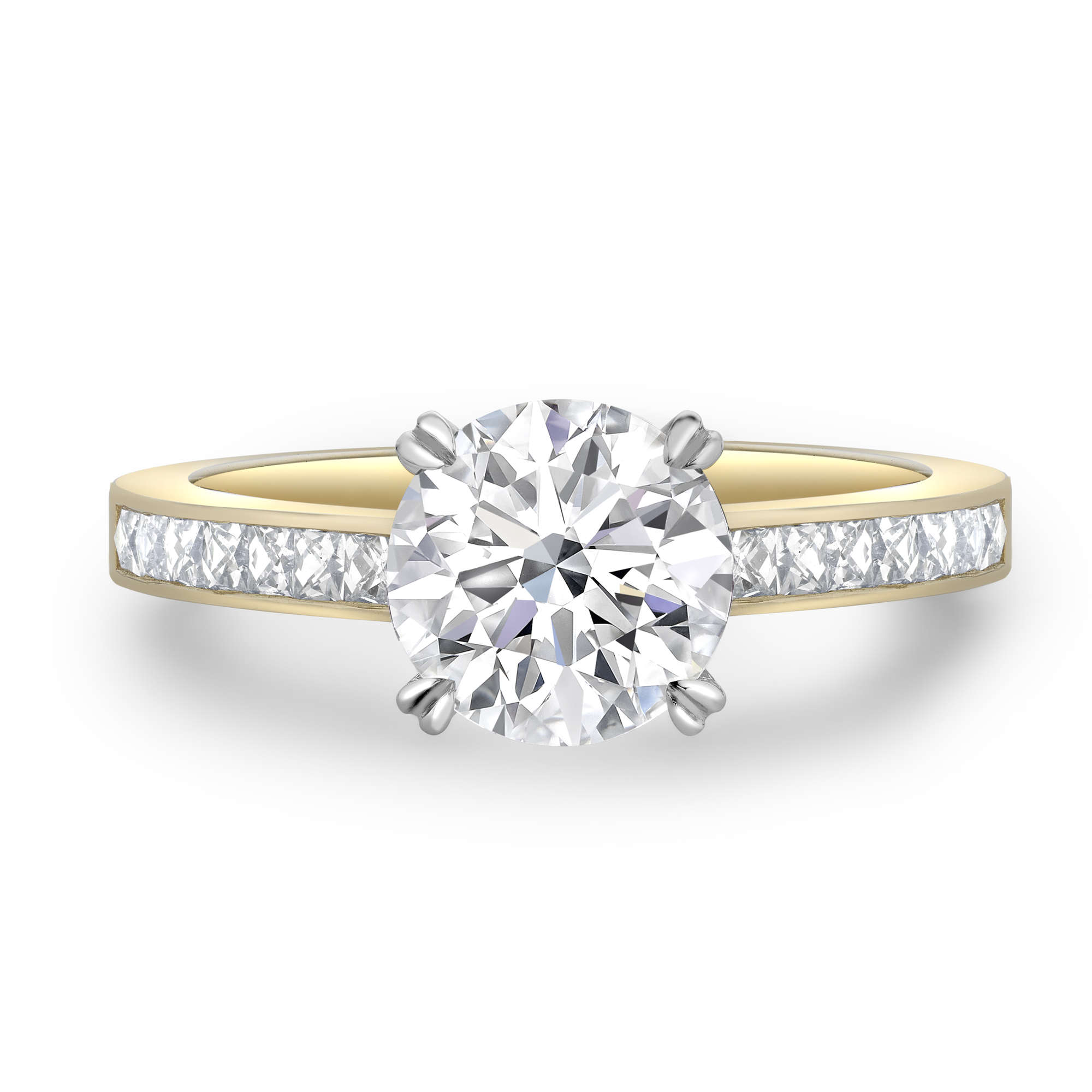Gatsby 1.70ct Diamond Solitaire Ring Brilliant cut, Claw set_2