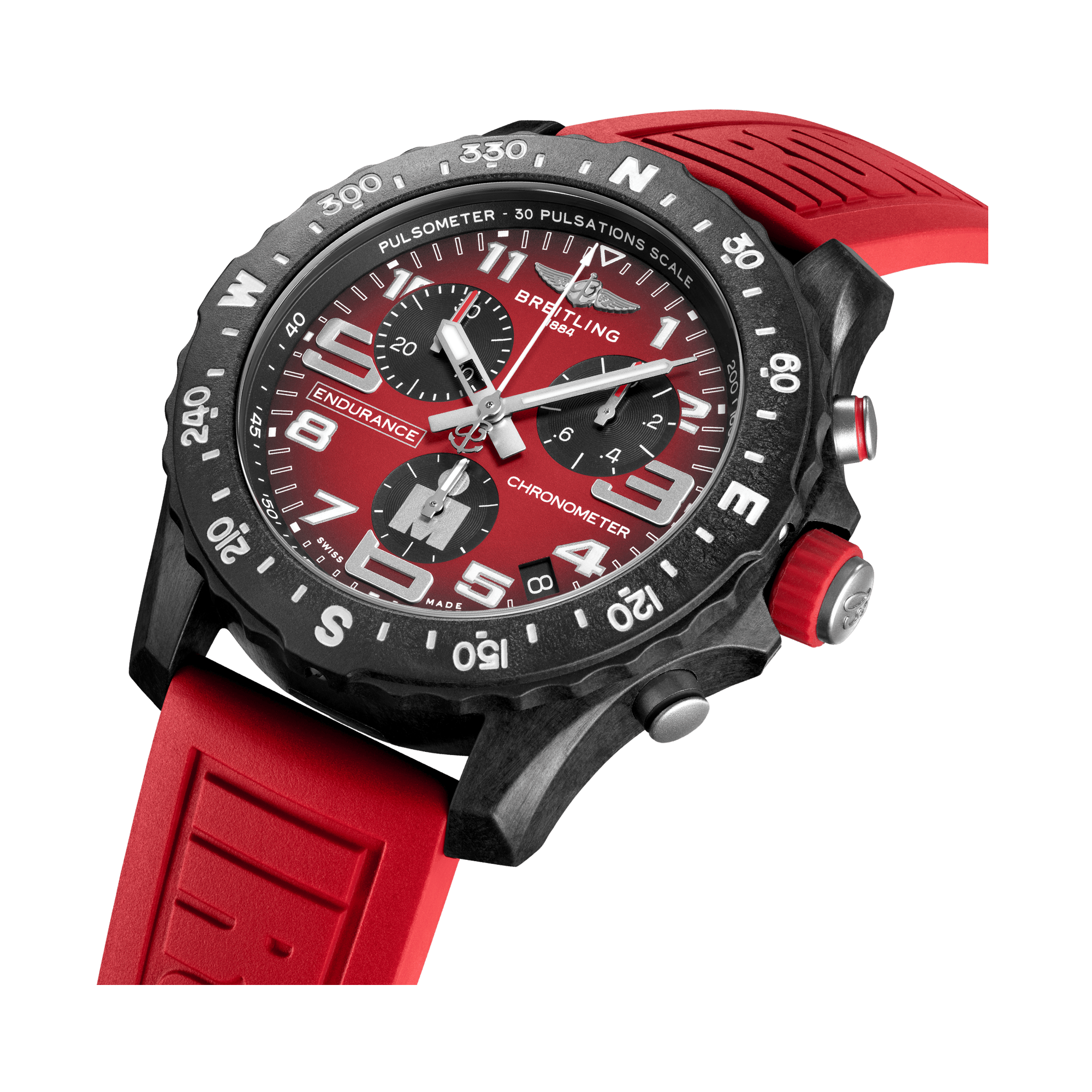 Breitling Endurance Pro Ironman 44mm, Red Dial, Arabic Markers_3