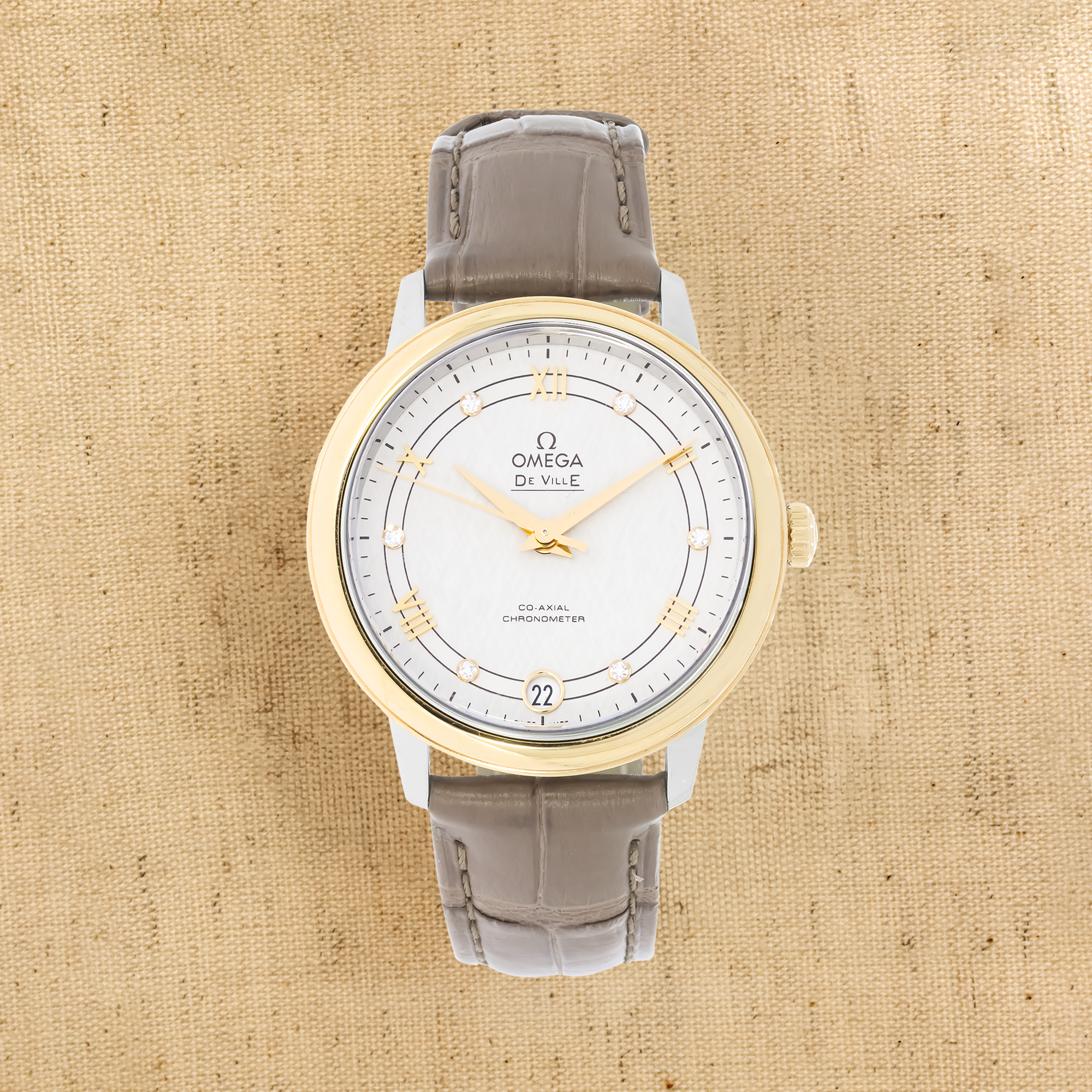 OMEGA De Ville Prestige 32.7mm, Silver Dial, Roman Numerals_1
