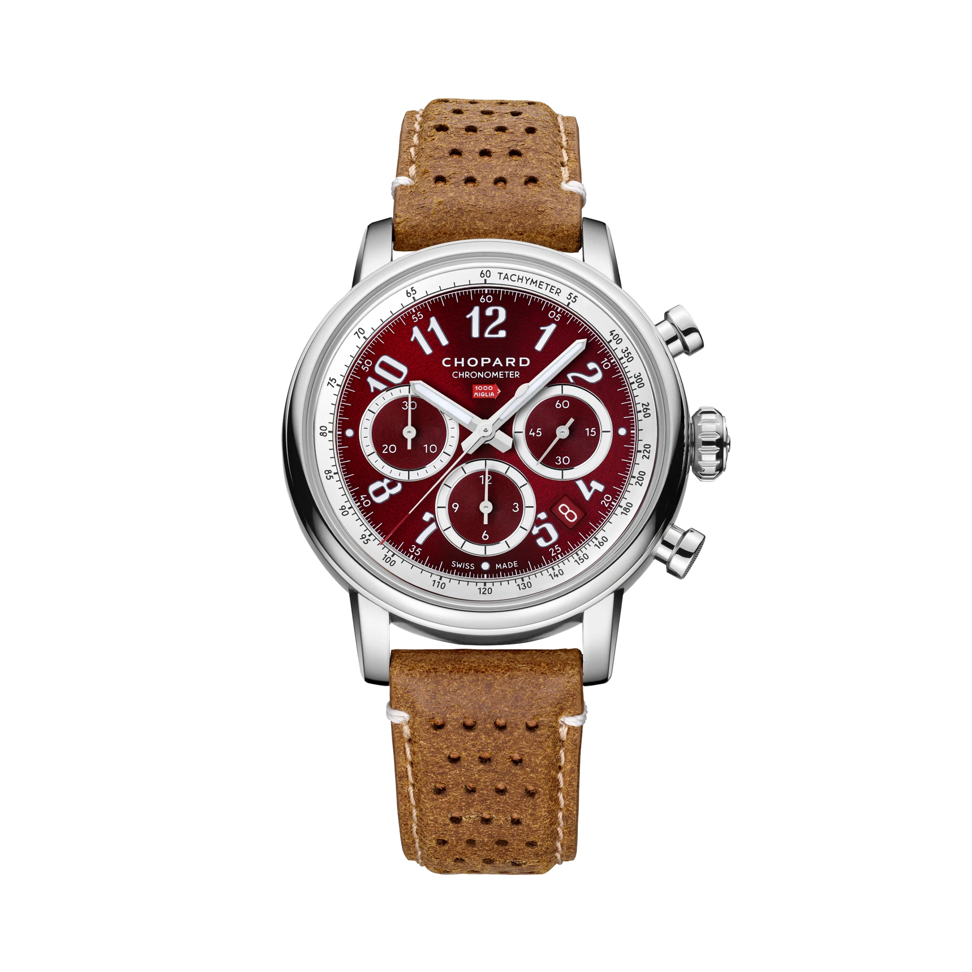 Chopard Mille Migla Classic Chronograph 40.5mm, Red Dial, Arabic Numerals_1