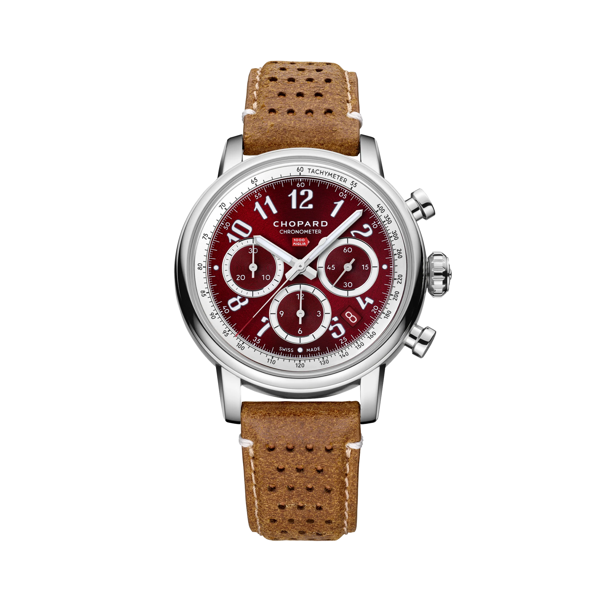 Chopard Mille Migla Classic Chronograph 40.5mm, Red Dial, Arabic Numerals_1