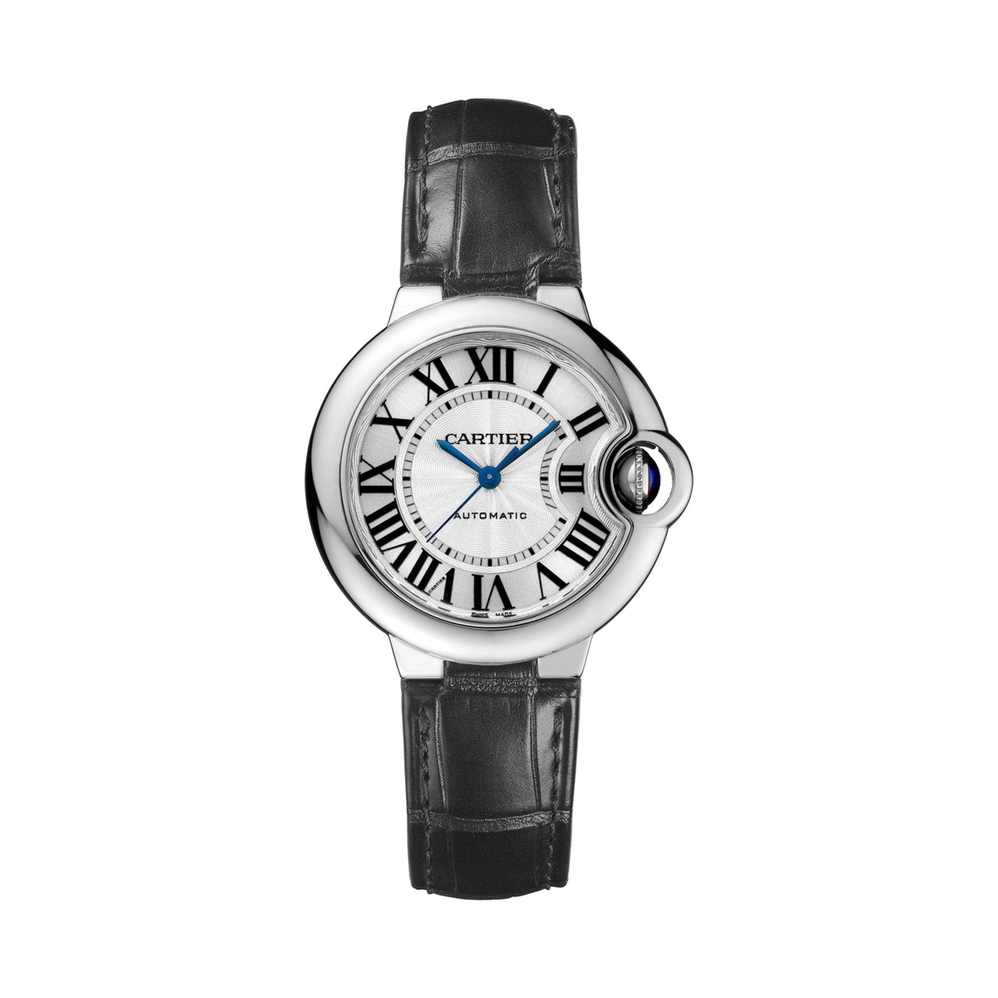 Cartier Ballon Bleu de Cartier 33mm, Silver Dial, Roman Numerals_1