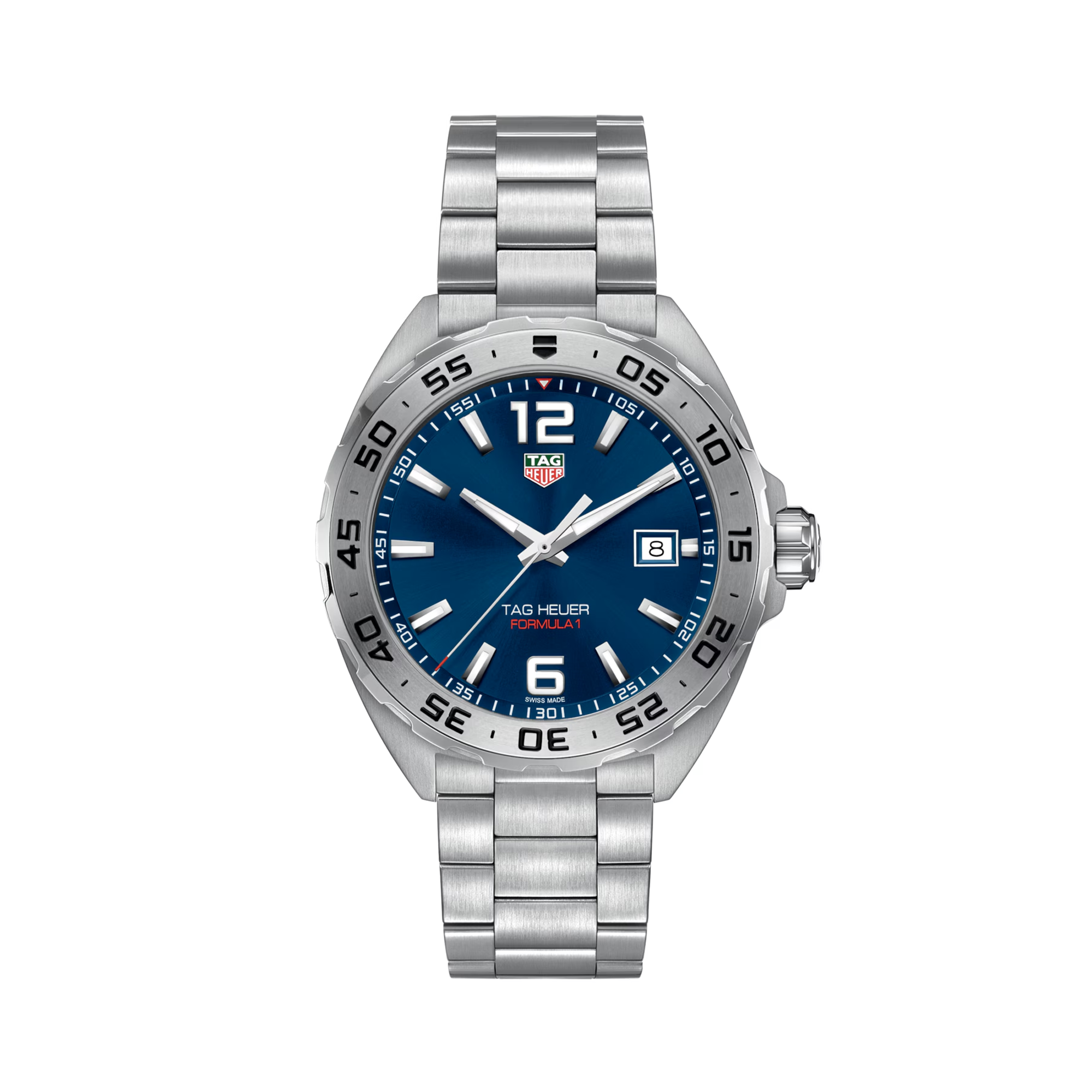 Tag Heuer Formula 1 41mm, Blue Dial, Arabic and Baton Numerals_1