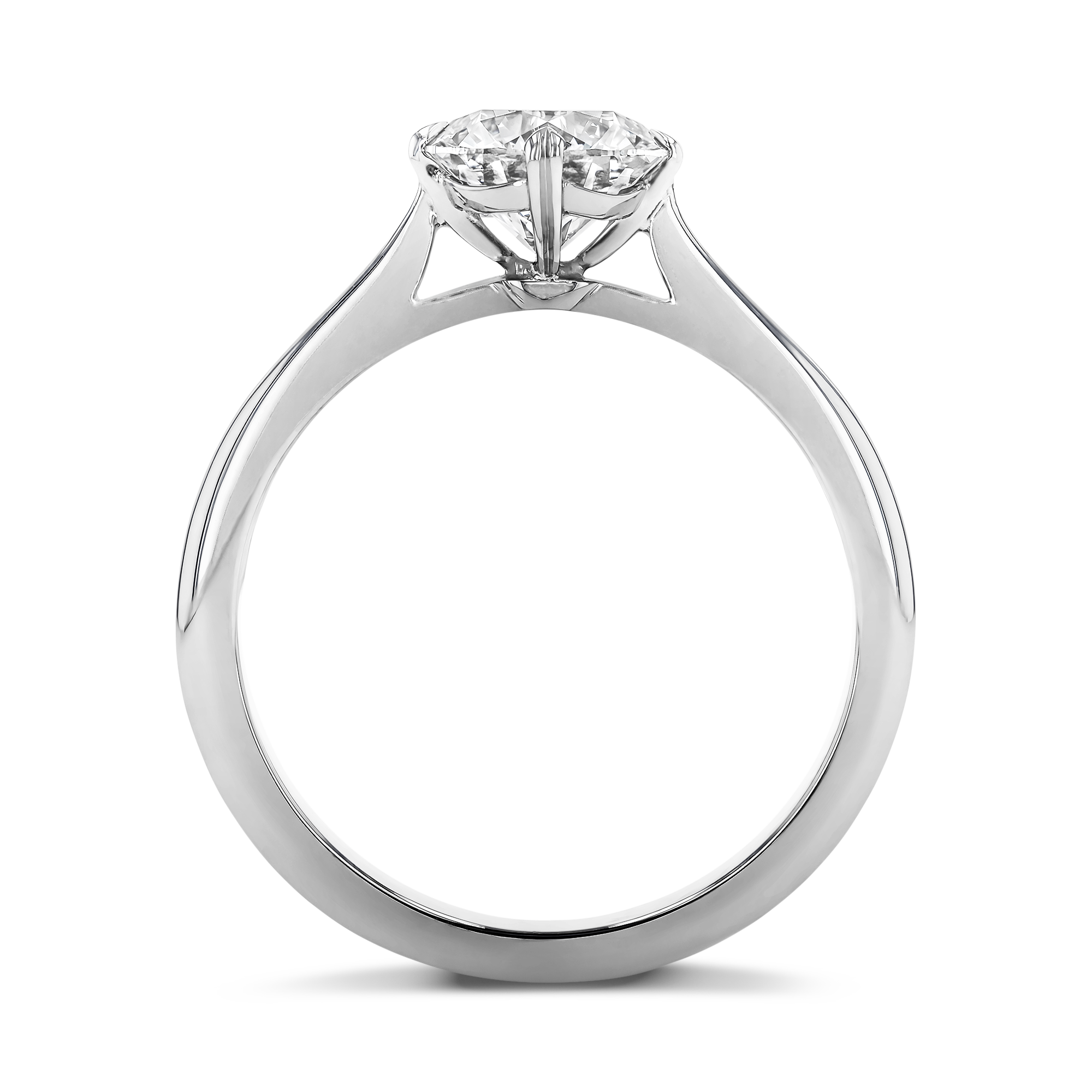 Windsor 0.50ct Brilliant Cut Diamond Ring Brilliant cut, Claw set_3