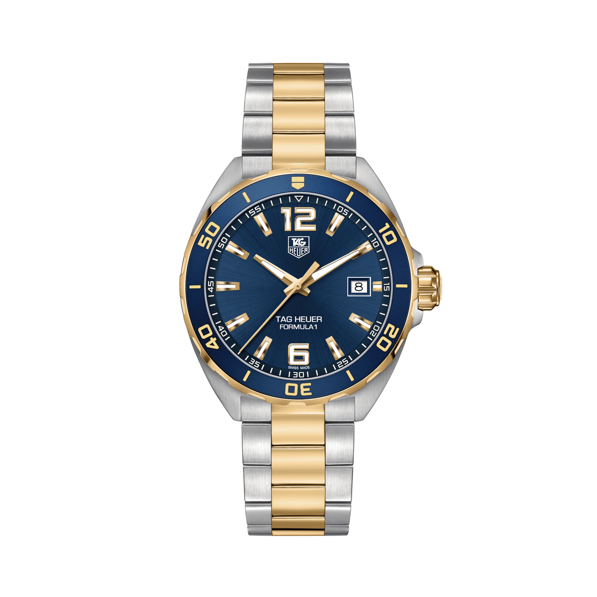 Tag Heuer Formula 1 41mm, Blue Dial, Arabic and Baton Numerals_1