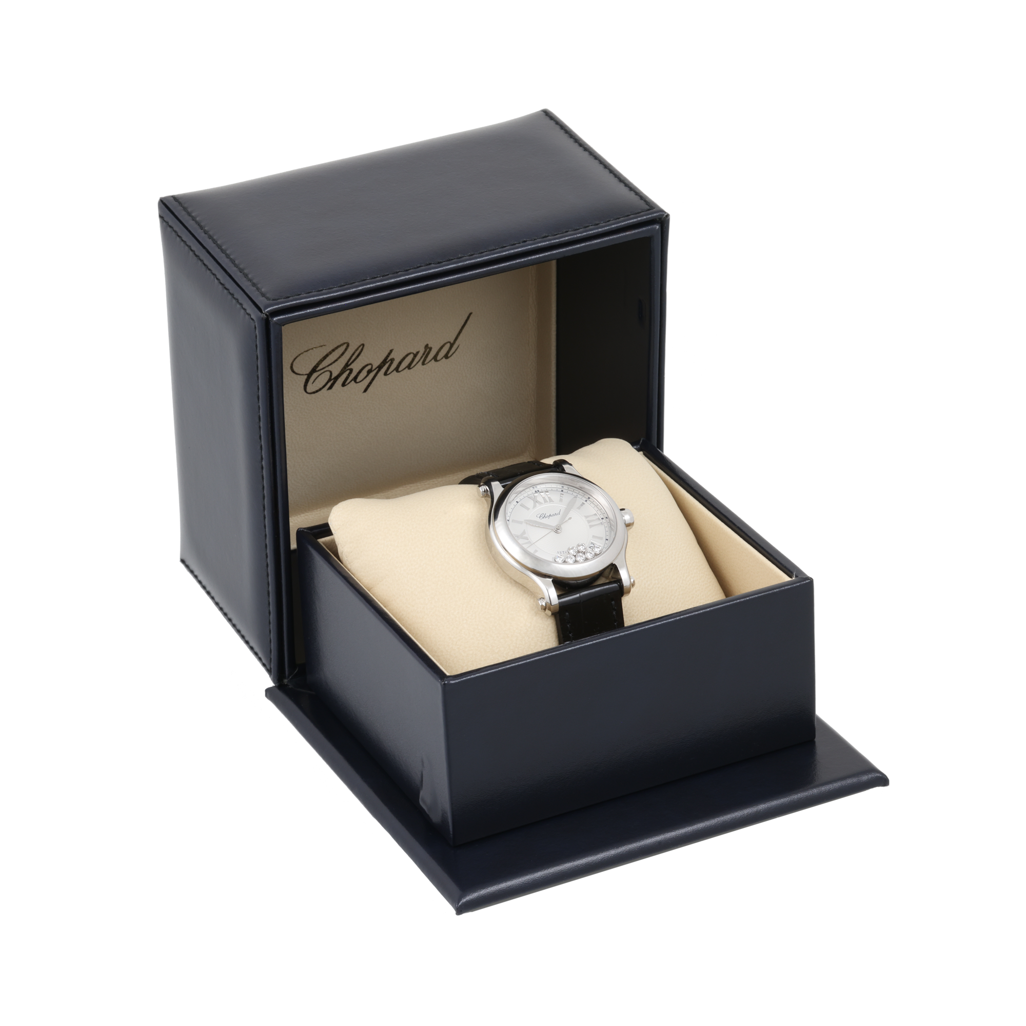 Chopard Happy Sport 36mm, Silver Dial, Roman Numerals_4