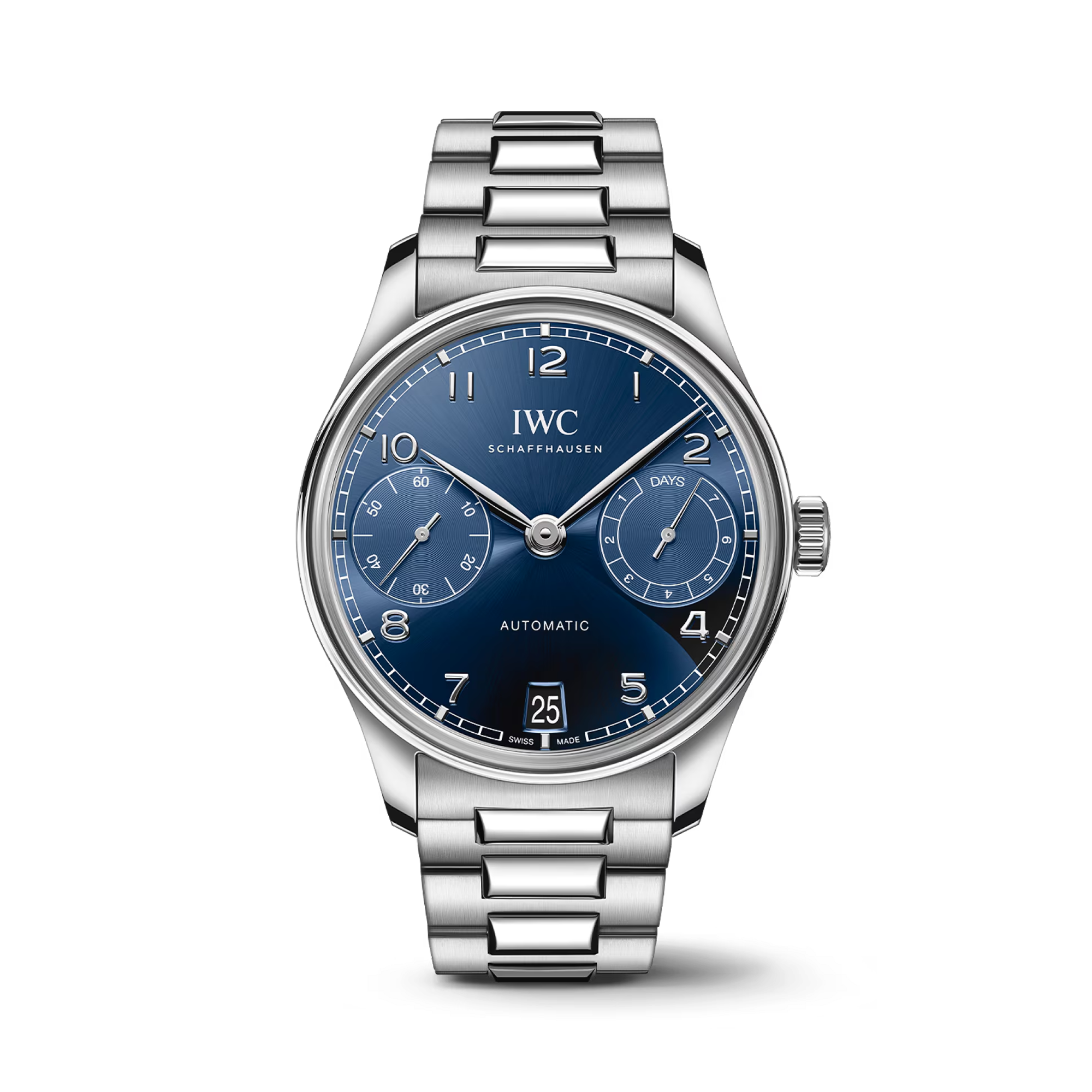 IWC Portugieser Automatic 42.4mm, Blue Dial, Arabic Numerals_1