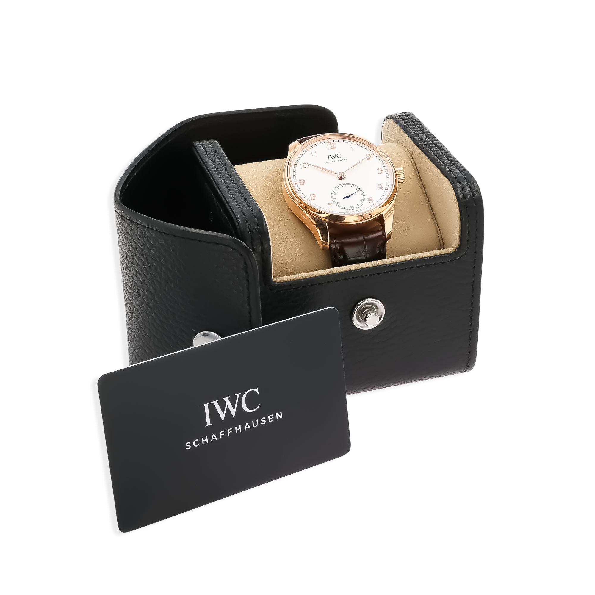 Pre-Owned IWC Portugieser Automatic 40 40.4mm, Silver Dial, Arabic Numerals_4