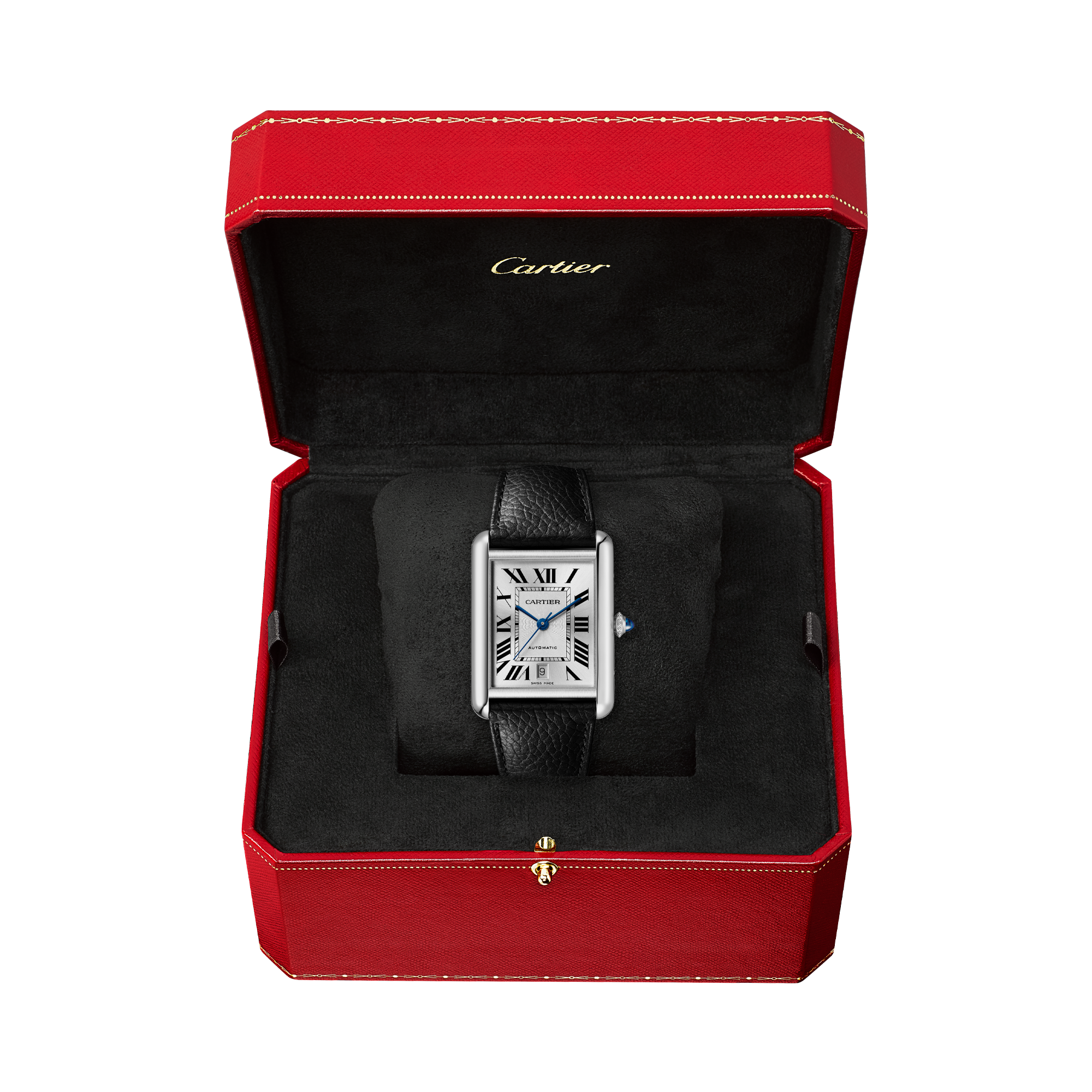 Cartier Tank Must 41mm, Silver Dial, Roman Numerals_5