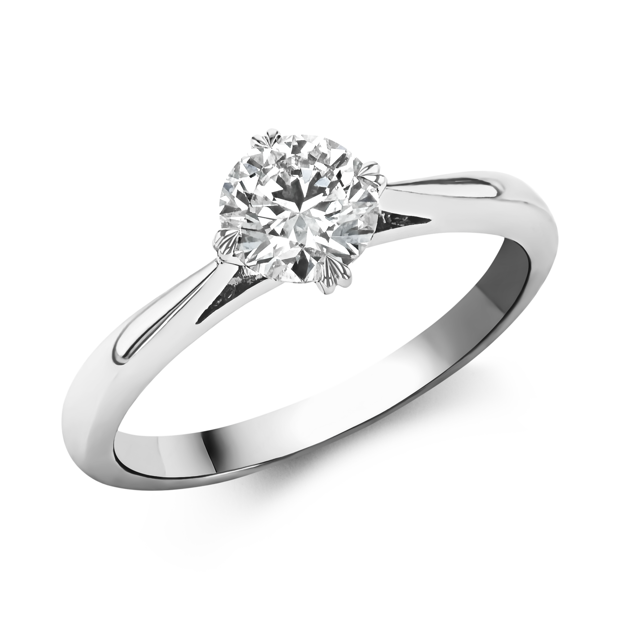 Windsor 0.70ct Diamond Solitaire Ring Brilliant cut, Claw set_1