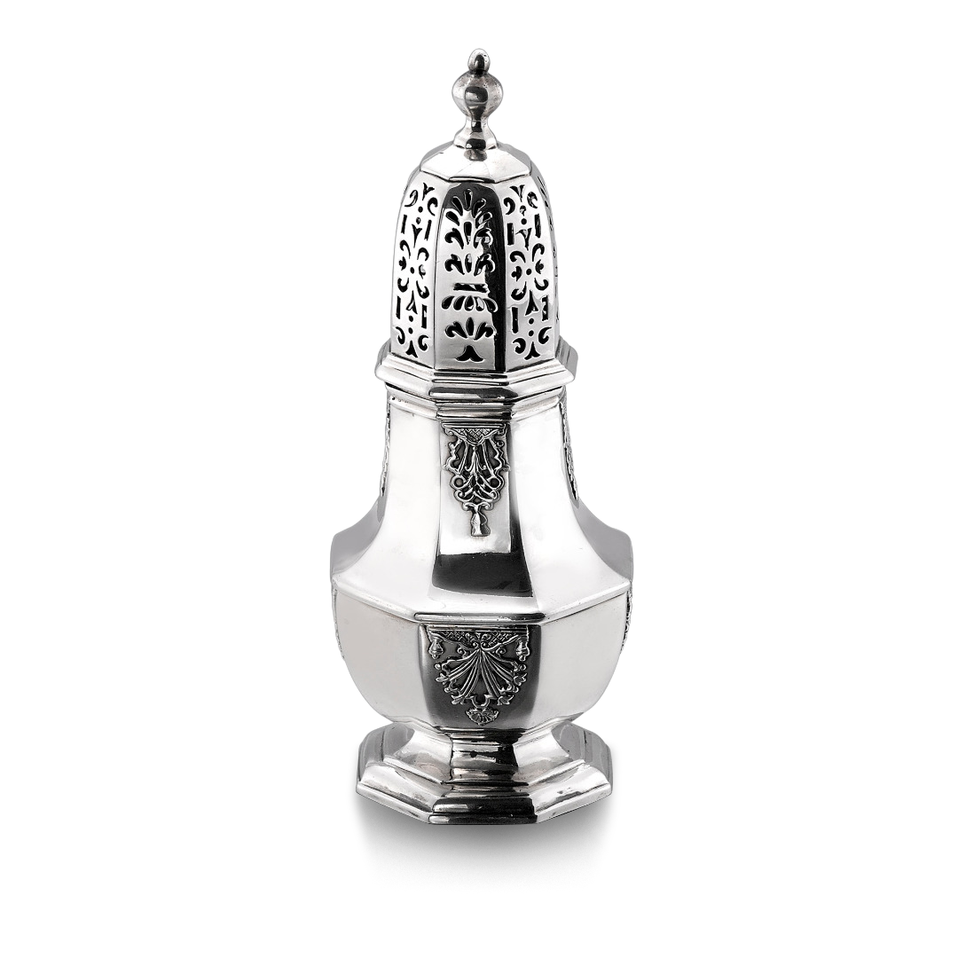 Britannia Silver Victorian Caster Hallmarked London_1