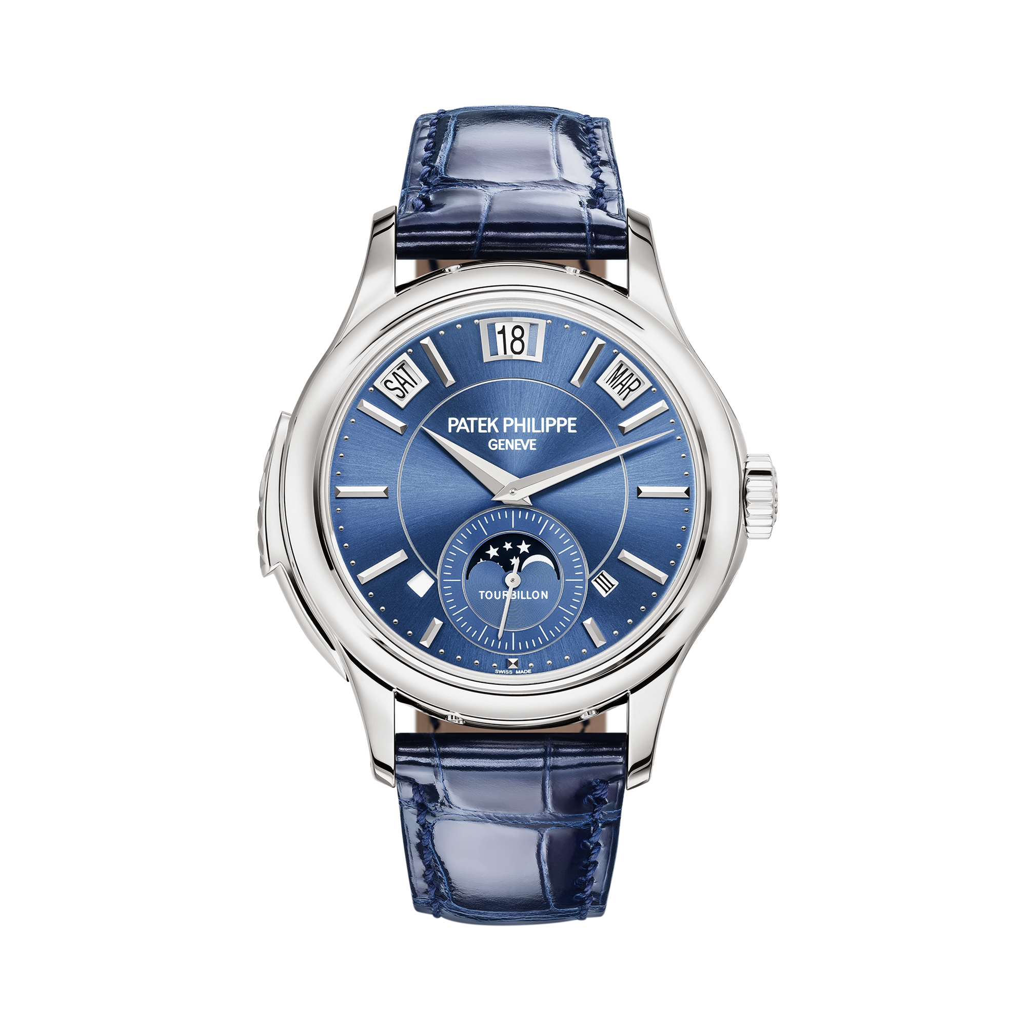 Patek Philippe Grand Complications 41mm, Bluie Dial, Baton Numerals_1