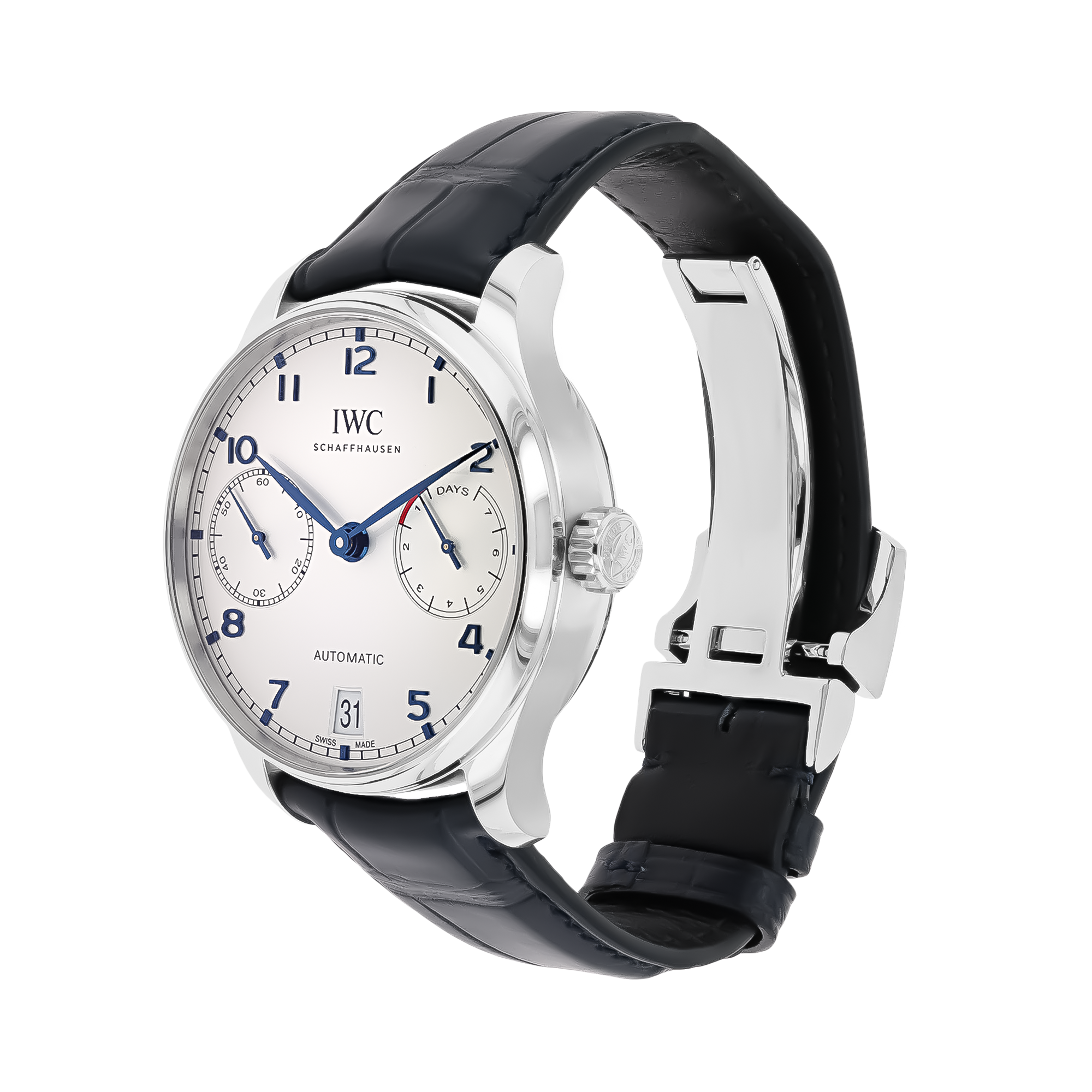 Pre-Owned IWC Portugieser Automatic 42.3mm, Silver Dial, Arabic Numerals_2