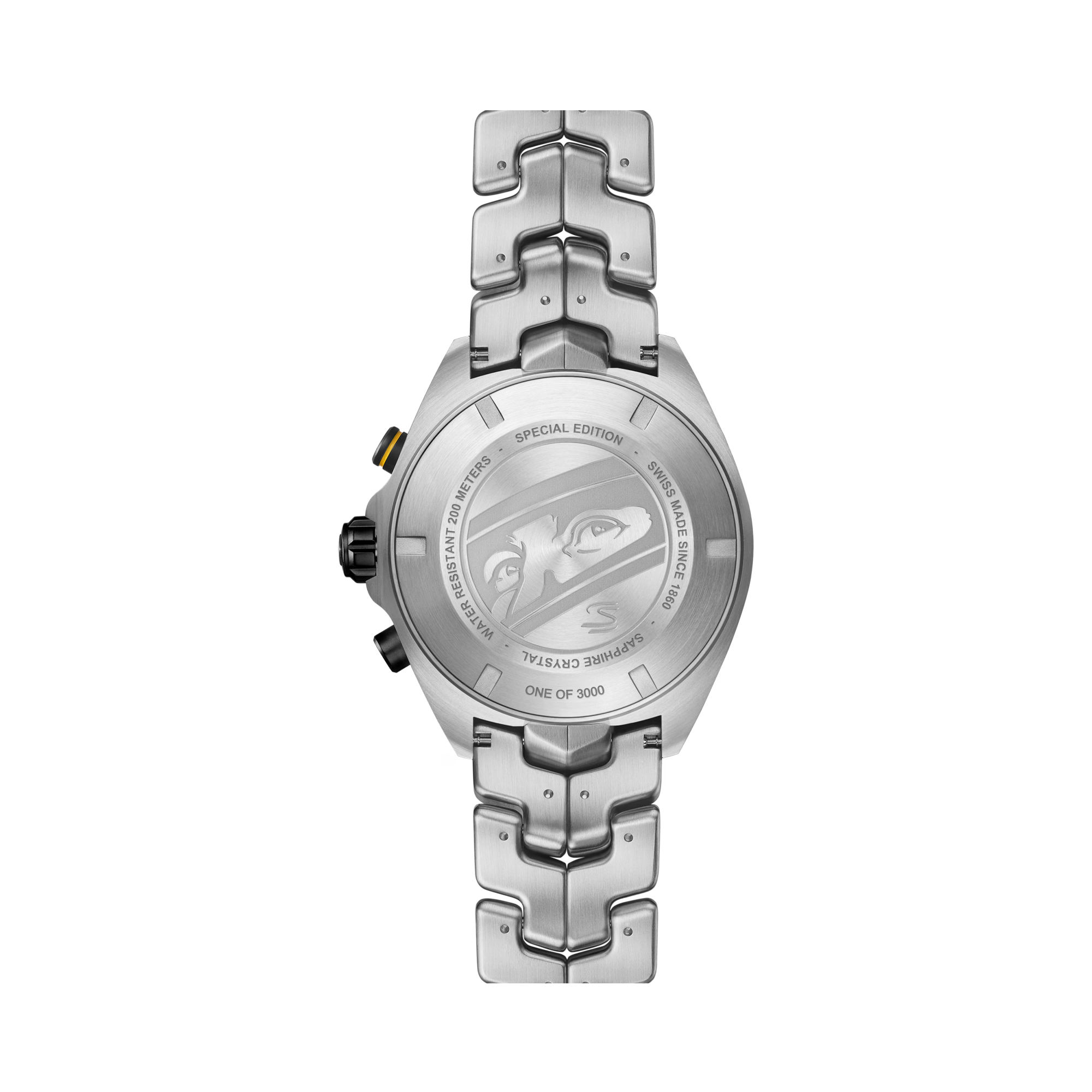 TAG Heuer Formula 1 Chronograph x Senna Special Edition 43mm, Black Dial, Arabic Numerals_2