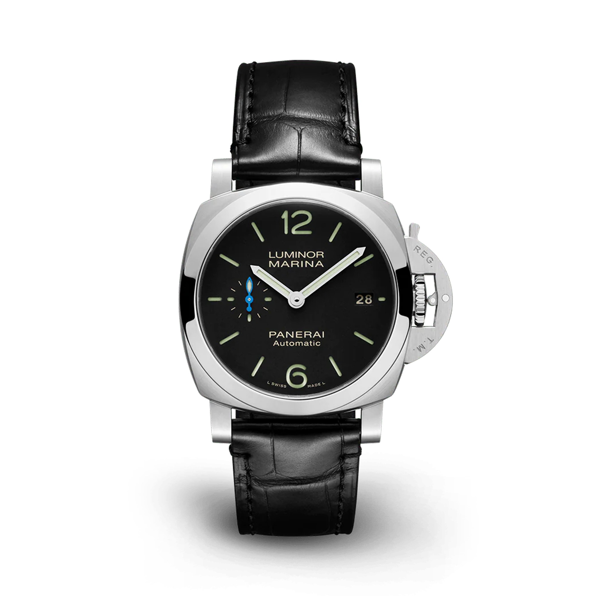 Panerai Luminor Marina Quaranta - 40mm 40mm, Black Dial, Arabic/Baton Numerals_1