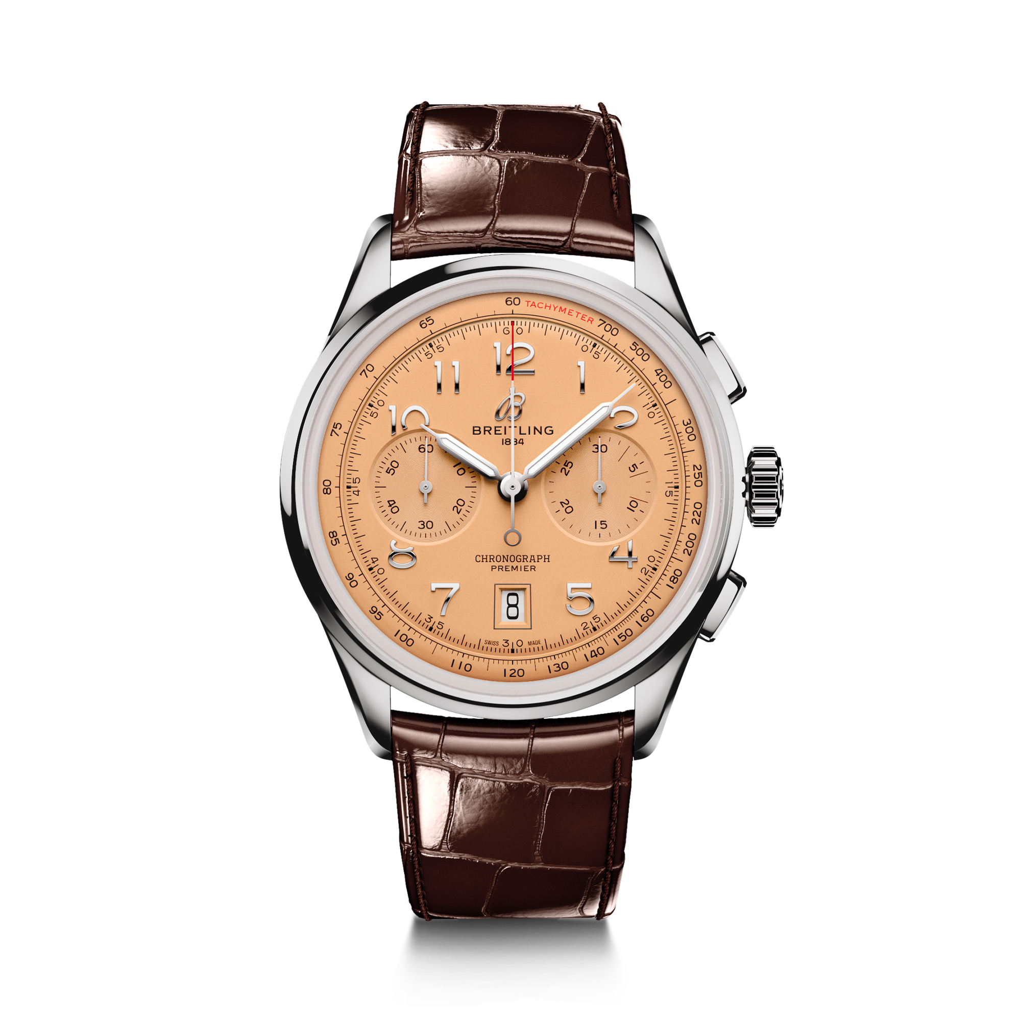 Breitling Premier BO1 Chronograph 42 42mm, Copper Dial, Arabic Numerals_1