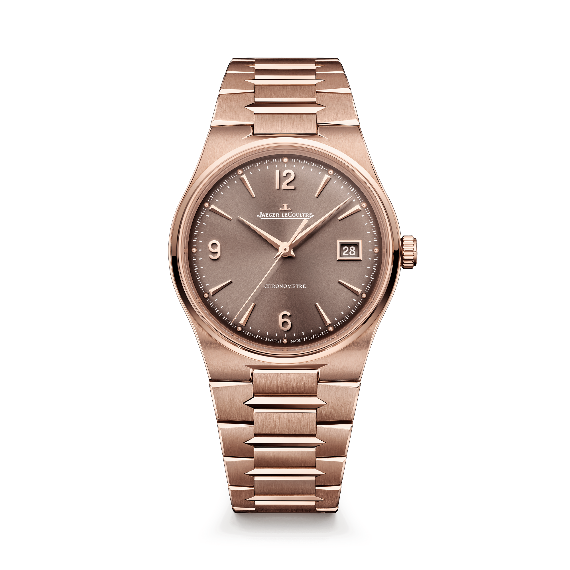 Jaeger-LeCoultre Master Control Tribute Duoface Small Seconds 38mm, Brown Dial, Arabic/Baton Numerals_1