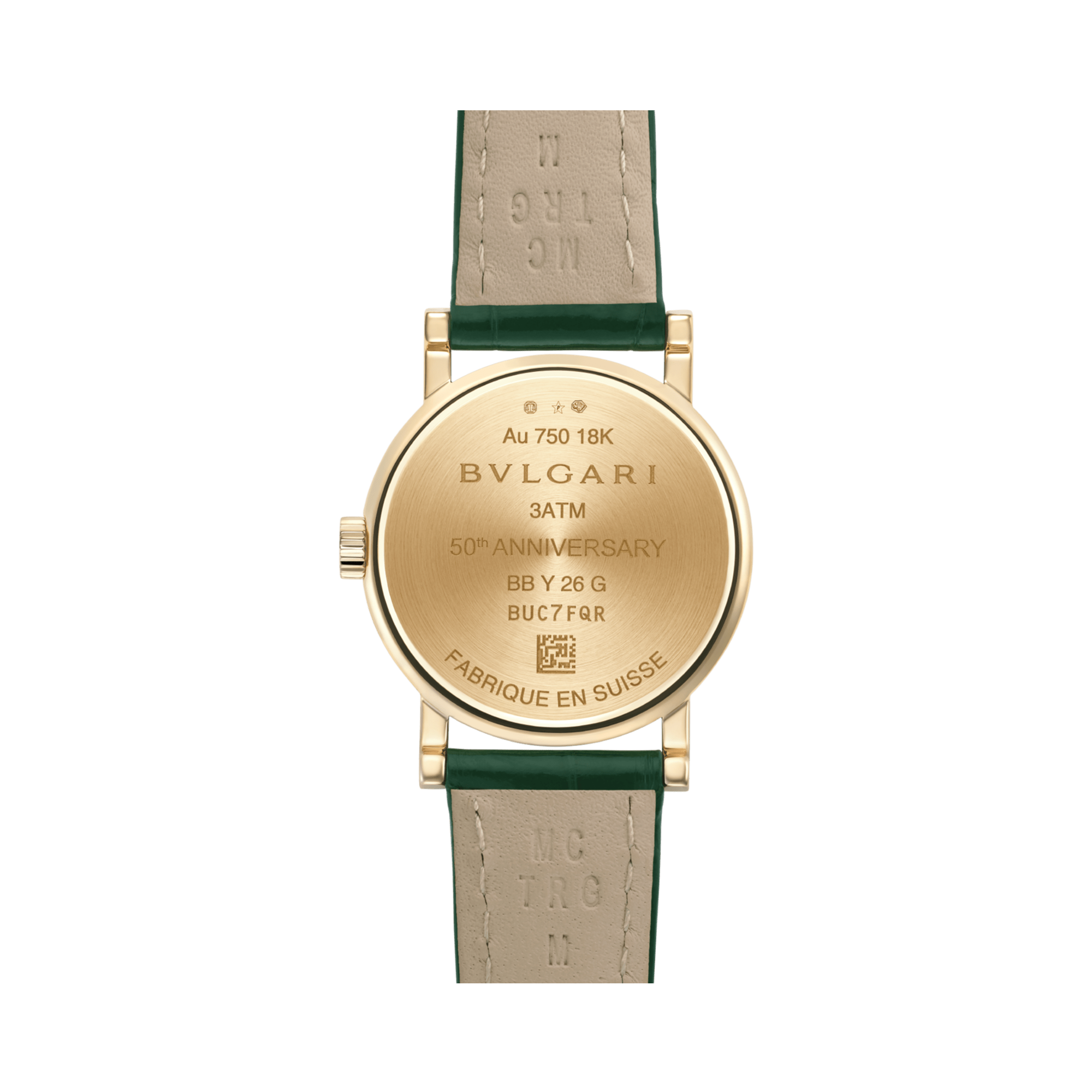 Bvlgari Bvlgari Bvlgari 26mm, Green Dial, Baton Numerals_4