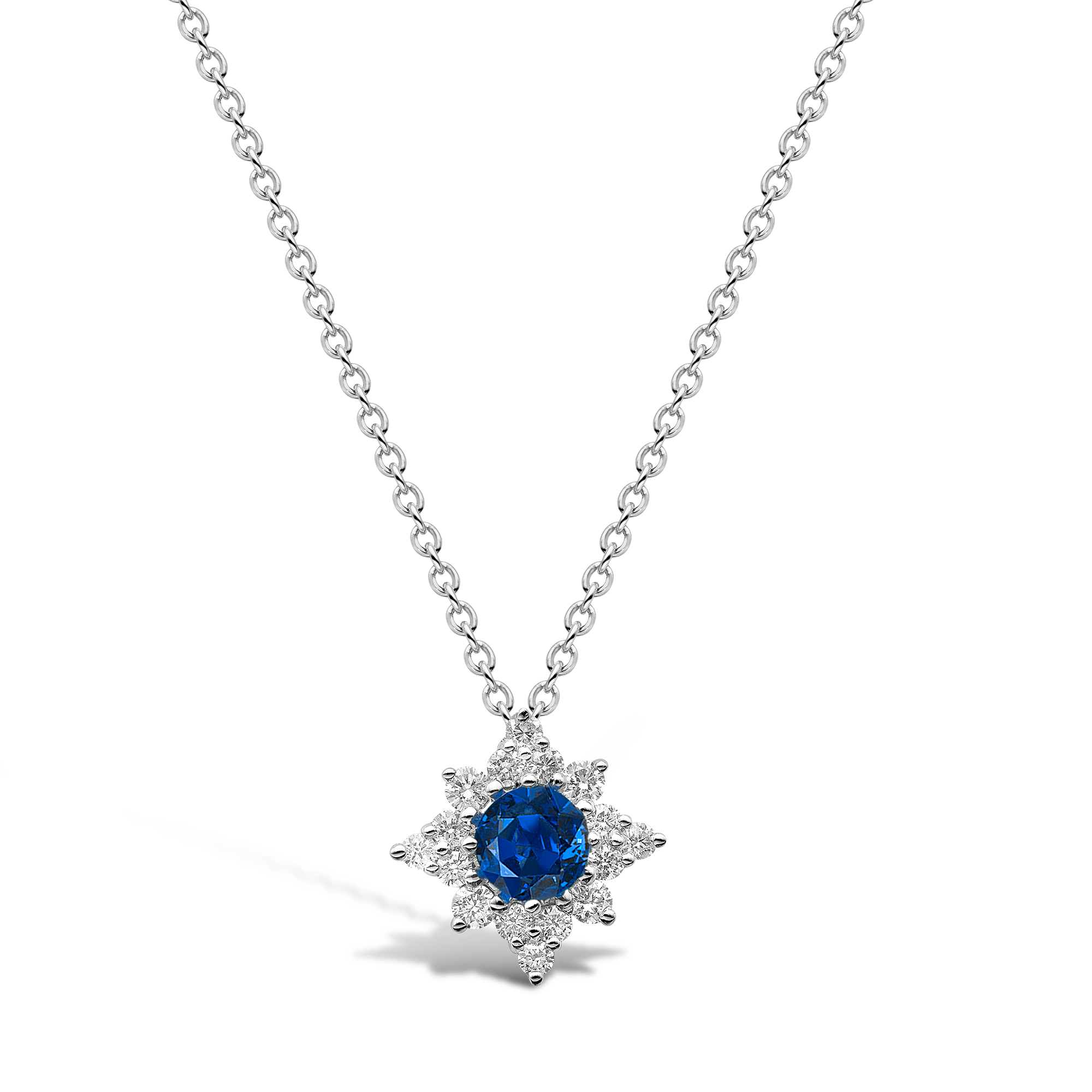 Star Struck Sapphire Pendant Brilliant cut, Claw set_1