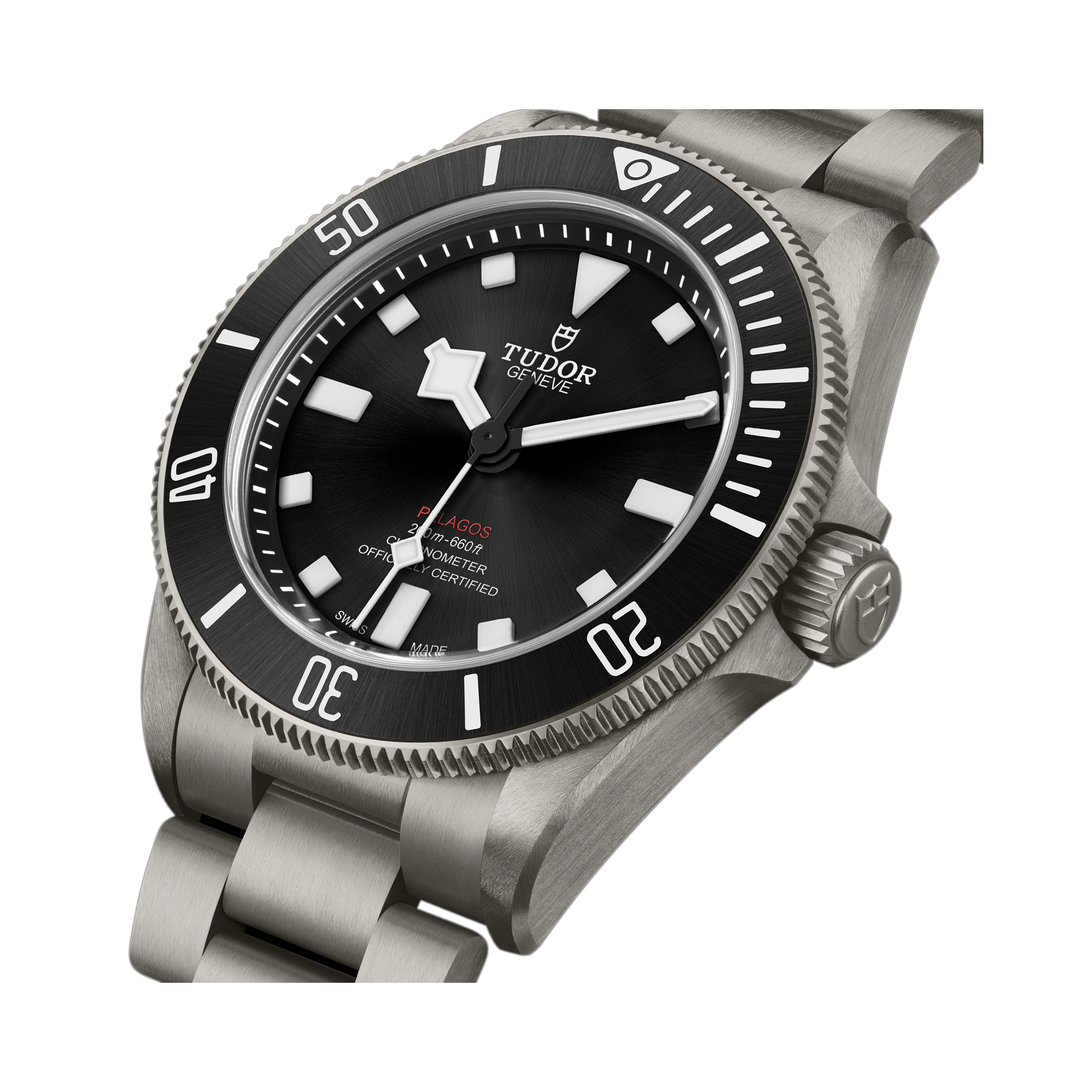 Tudor Pelagos 39 39mm. Black Dial, Baton Numerals_2