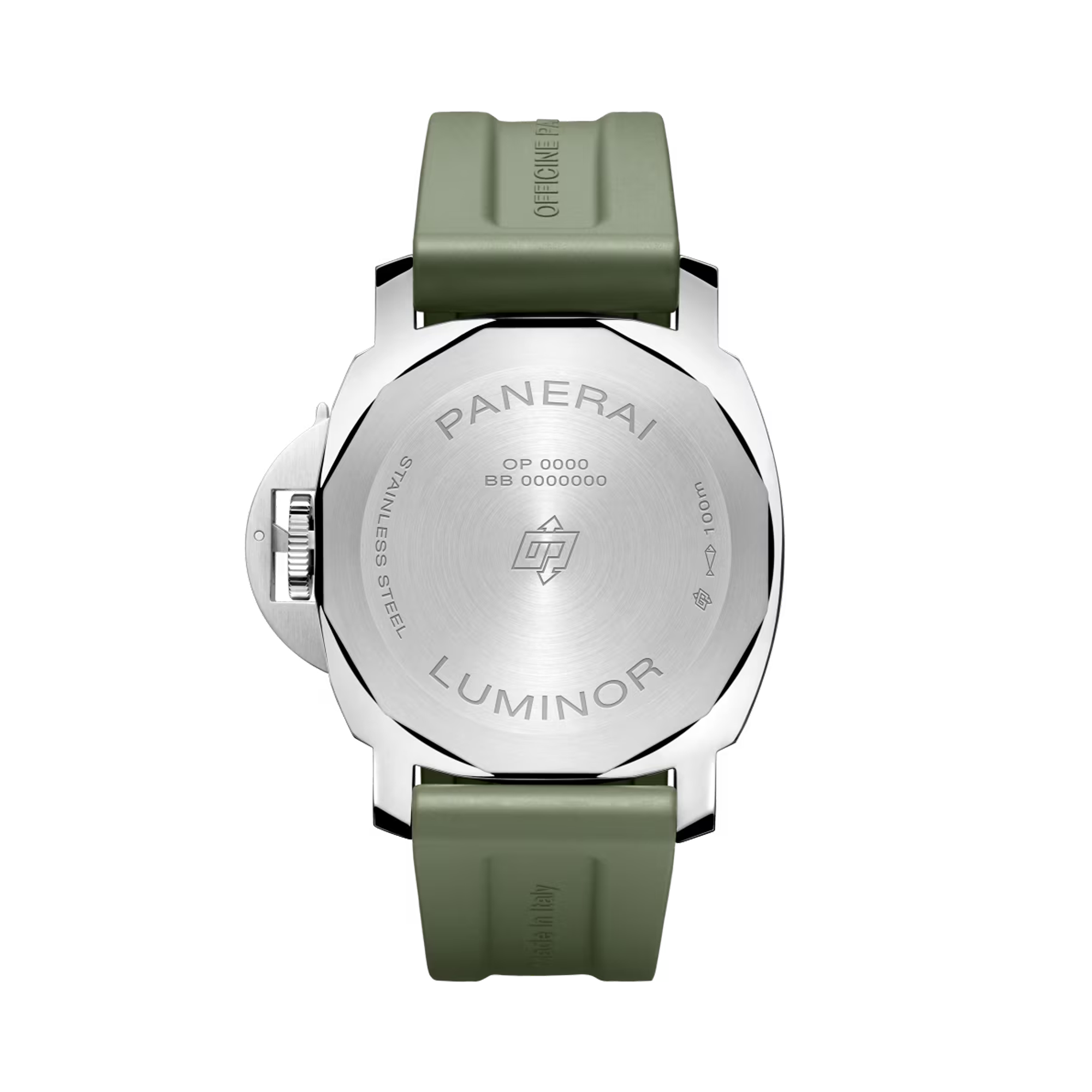 Panerai Luminor Logo 44mm, White Dial, Arabic/Baton Numerals_2