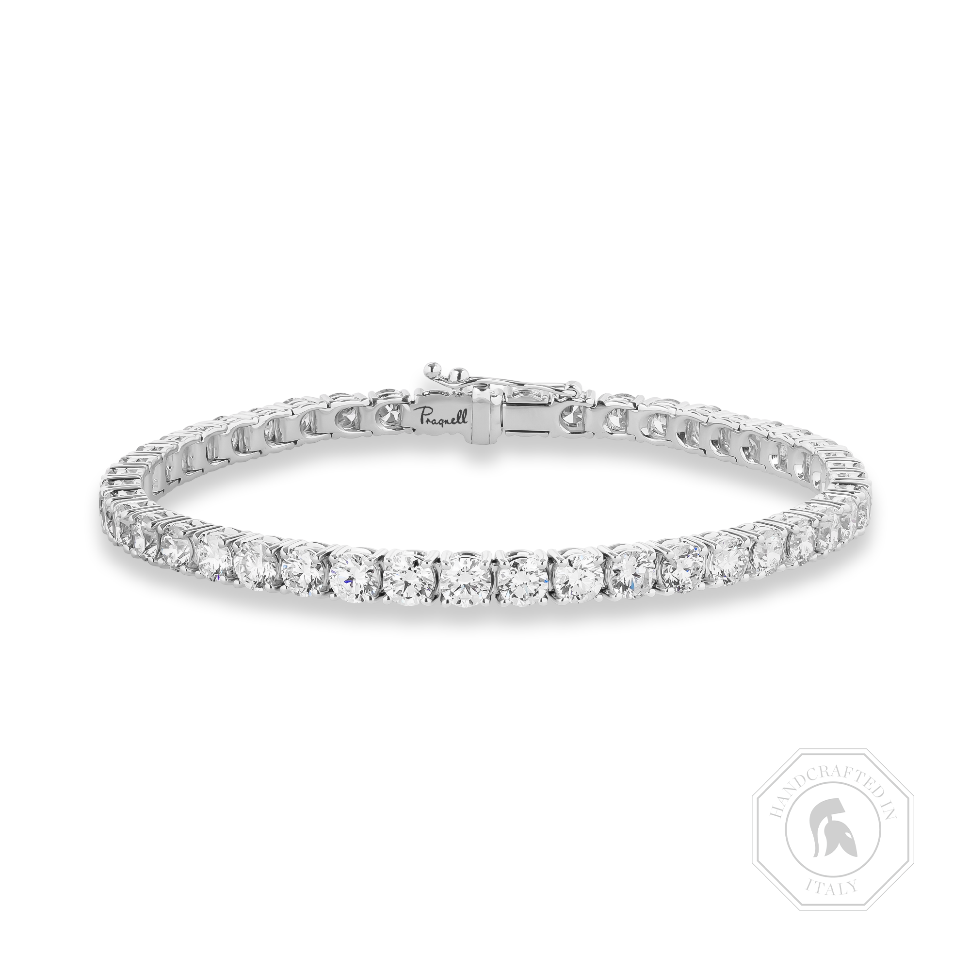 Brilliant Cut Diamond Line Bracelet Brilliant cut, Claw set_1