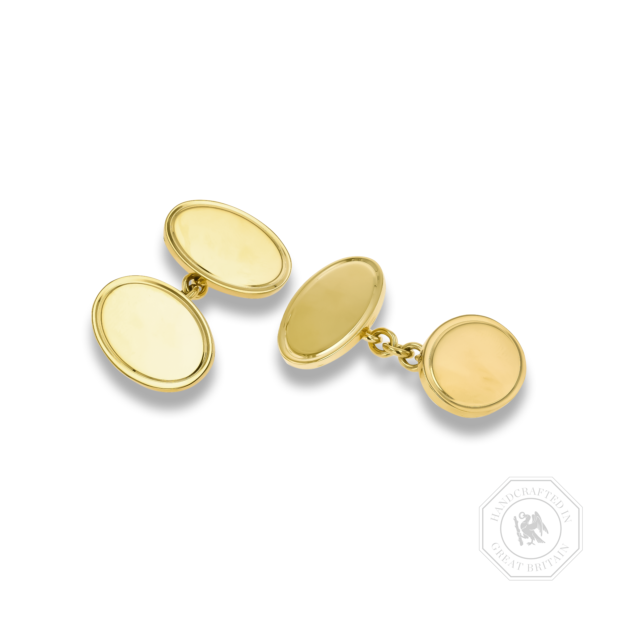 Oval Chain Cufflinks _1