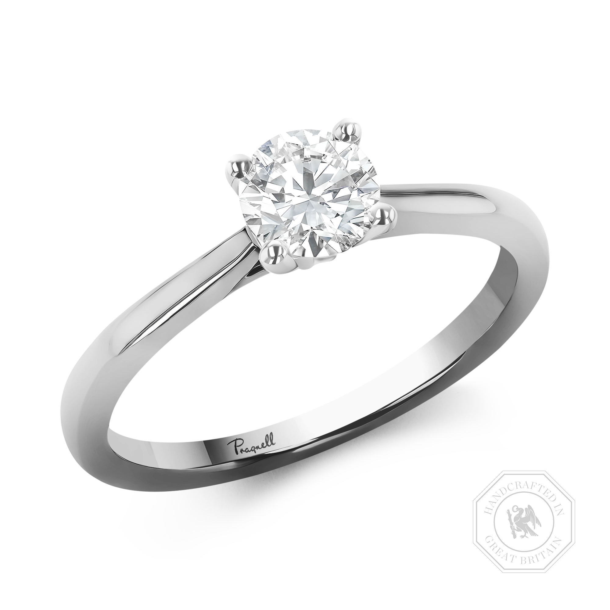 Gaia 0.50ct Brilliant Cut Diamond Ring Brilliant cut, Claw set_1
